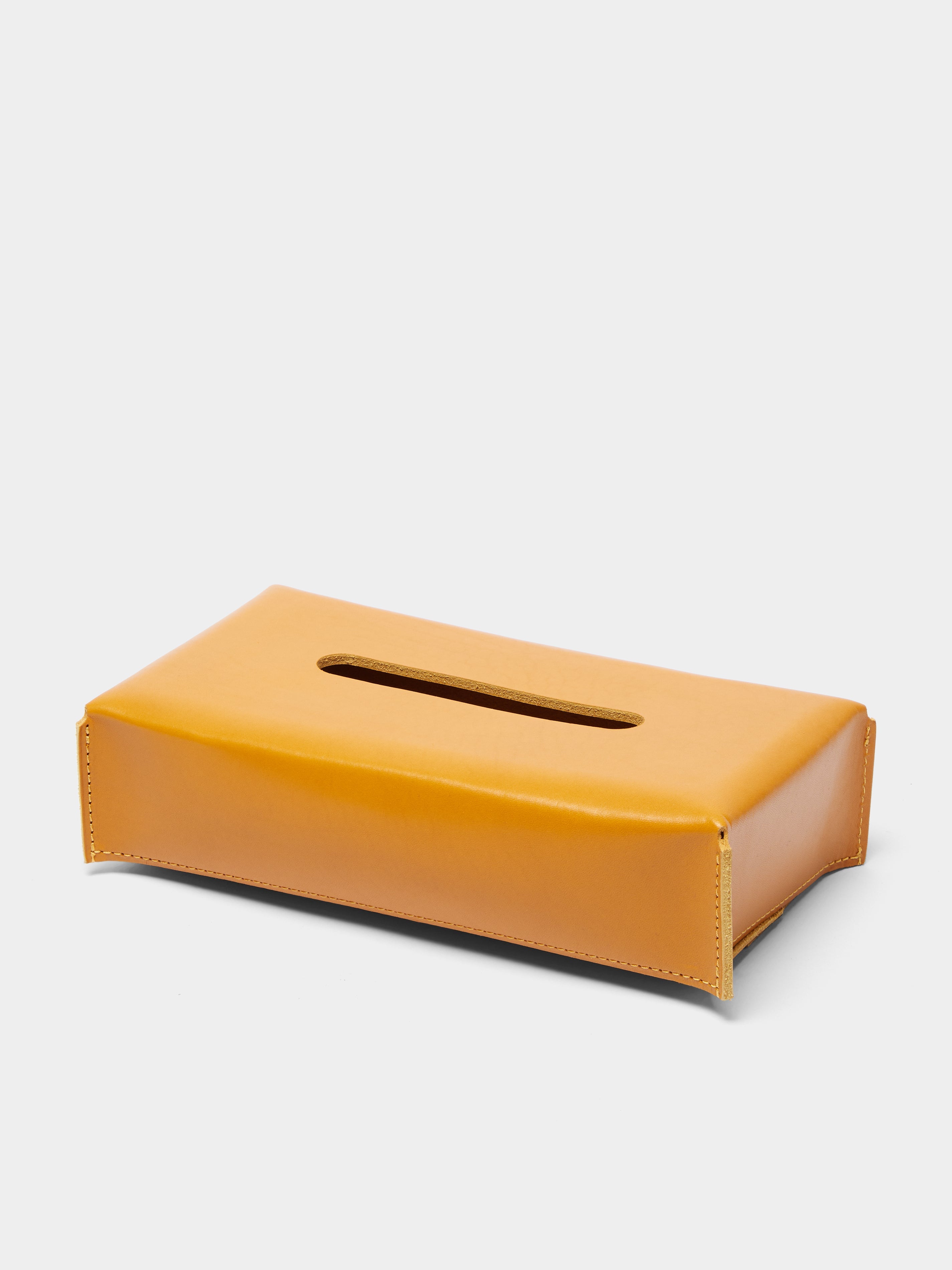 Amsterdam Leather Tissue Box