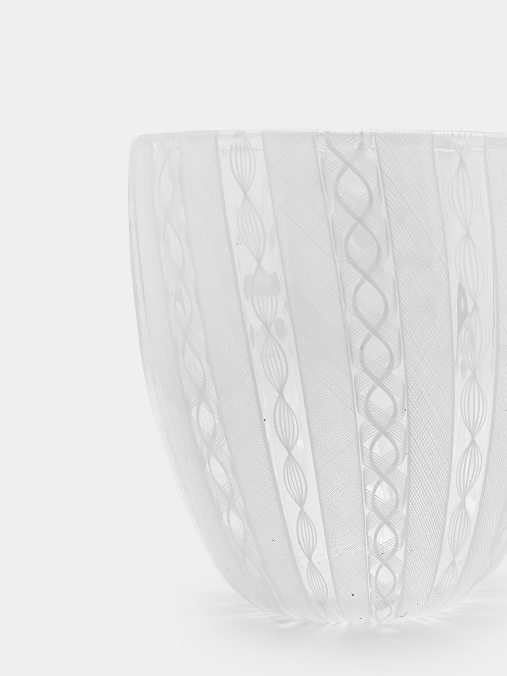 Mid-Century Venini Murano Glass Vase (5in/13cm)