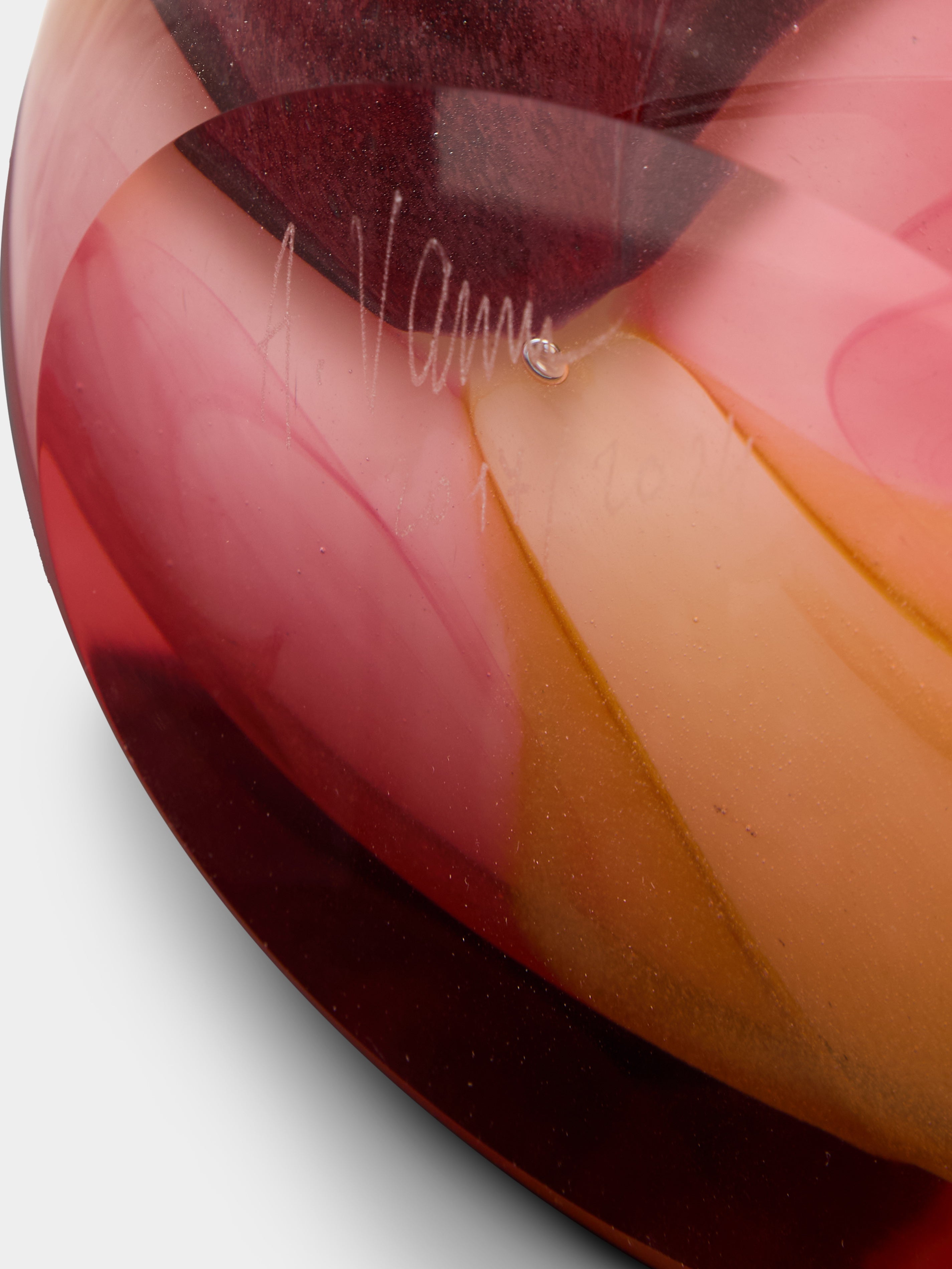 Aquarelle Hand-Blown Glass Vase (17.5in/44cm)