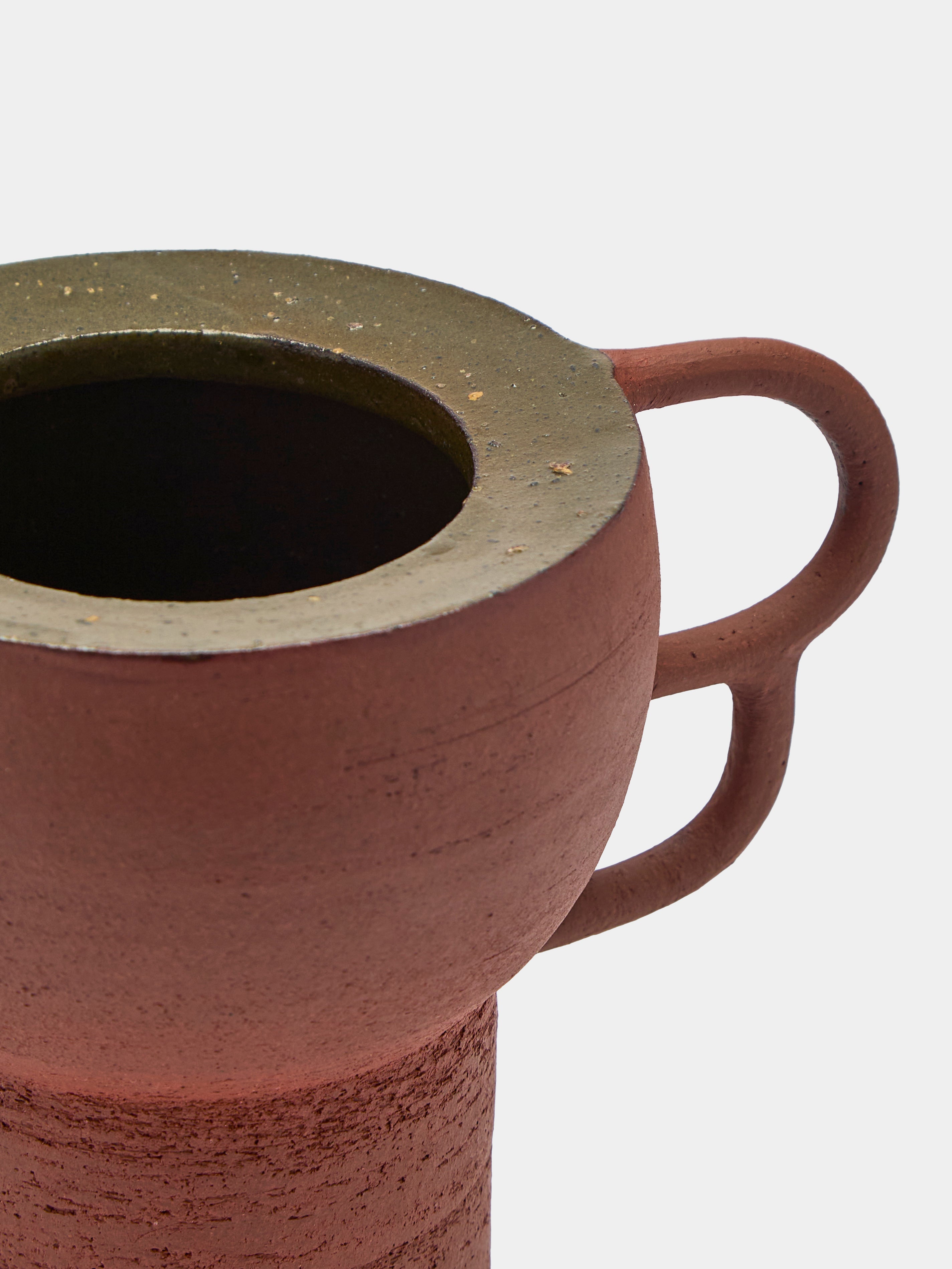 Vessel 013 Stoneware Vase (9.5in/24cm)