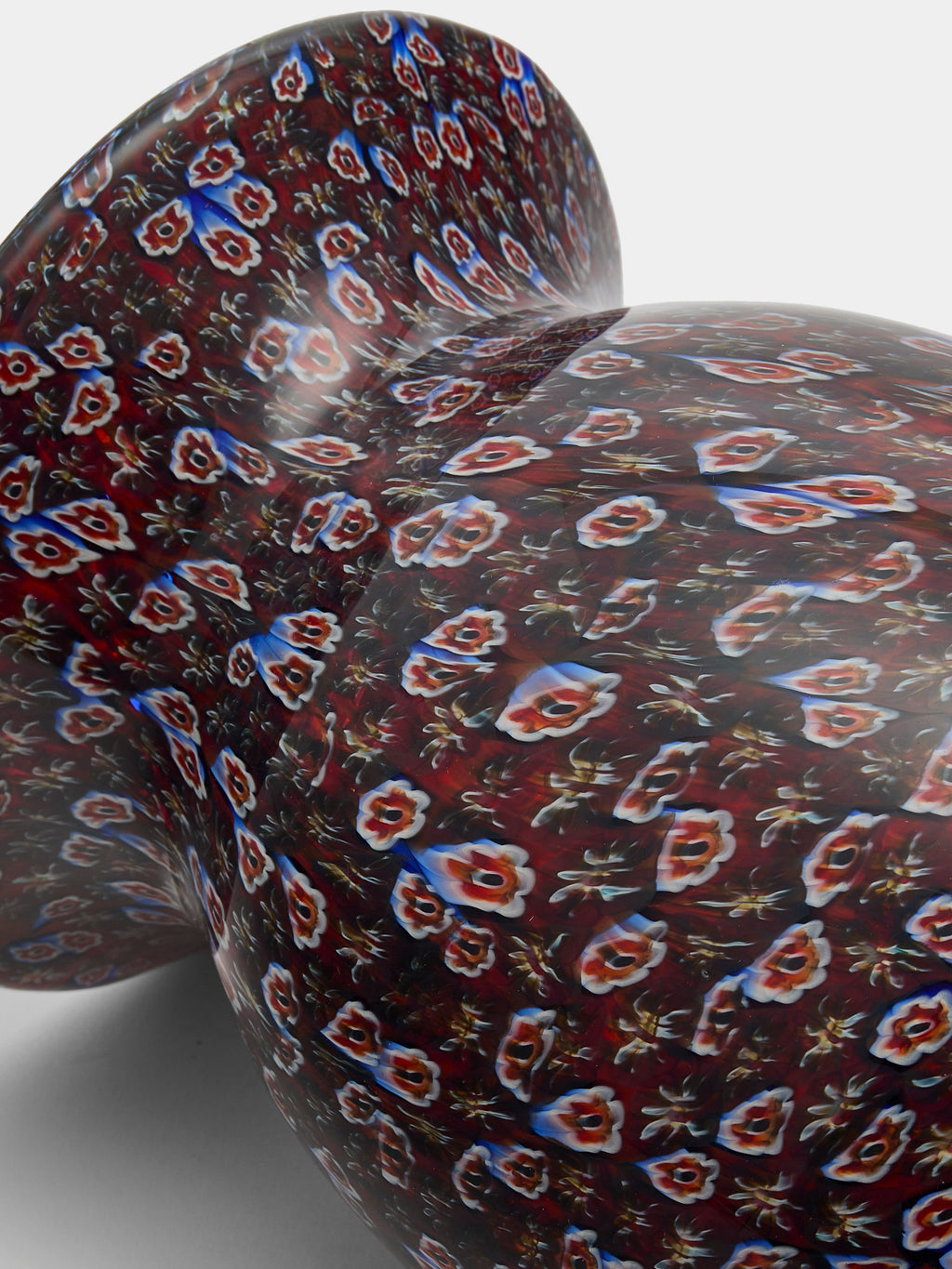 1960s Mazzuccato Murrina Murano Glass Vase (12in/30cm)