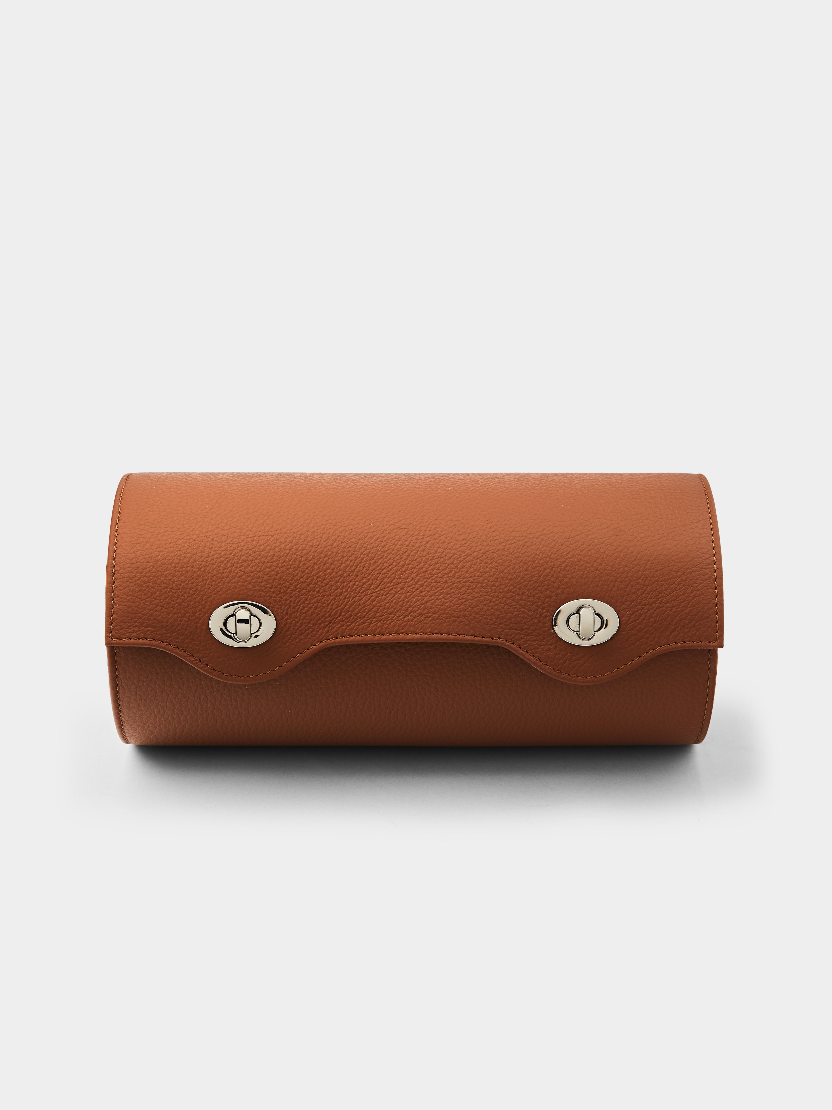 Leather Watch Roll (4 Watches)