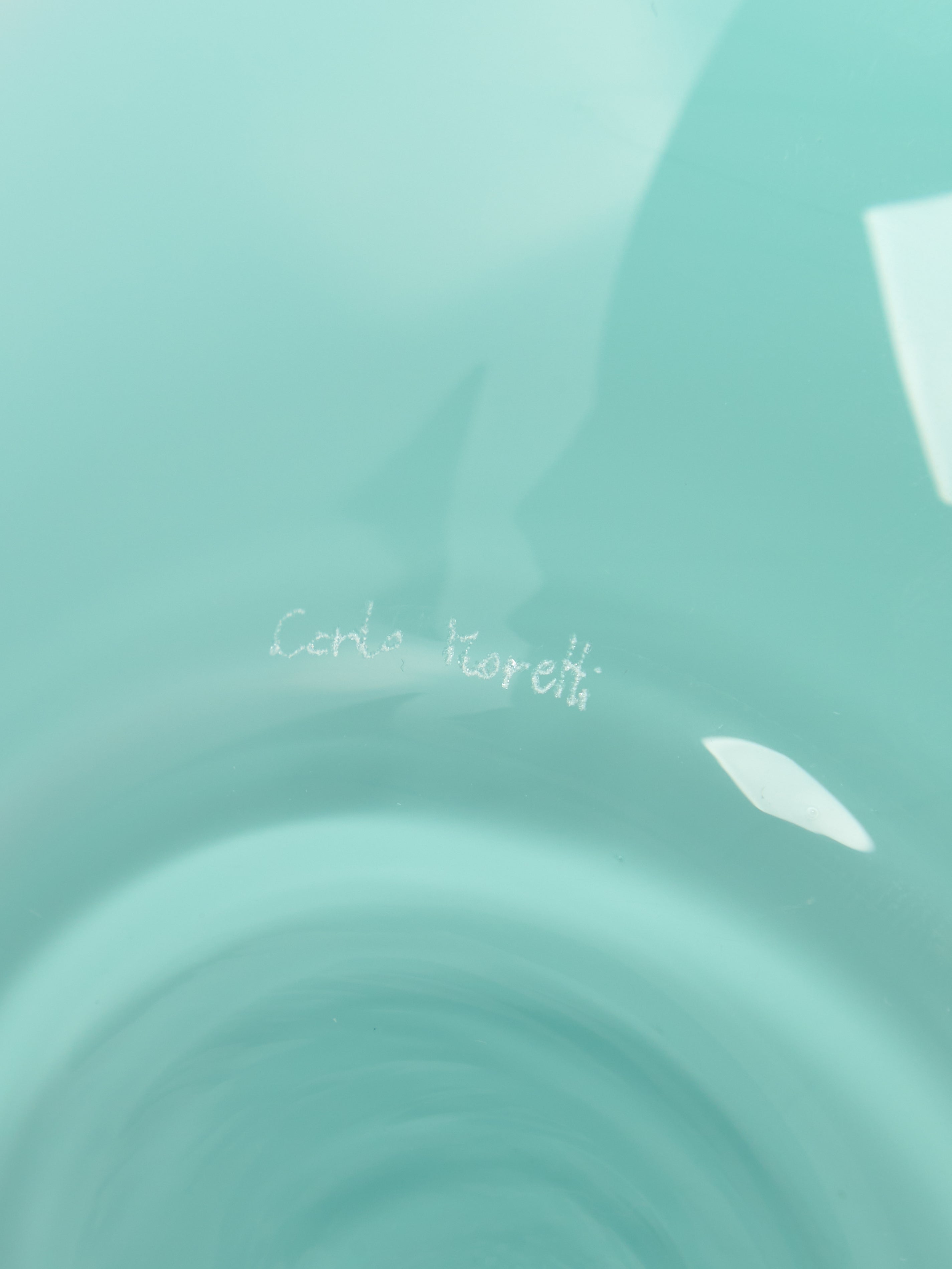 Sturm Hand-Blown Murano Glass Vase (9.5in/24cm)