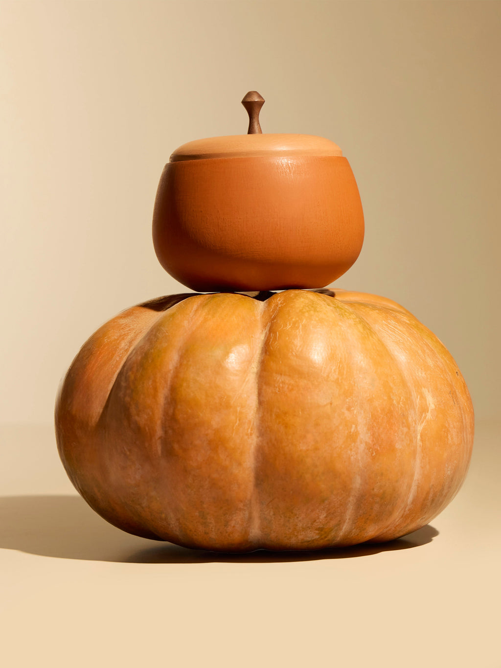 Pumpkin Maple Wood Box