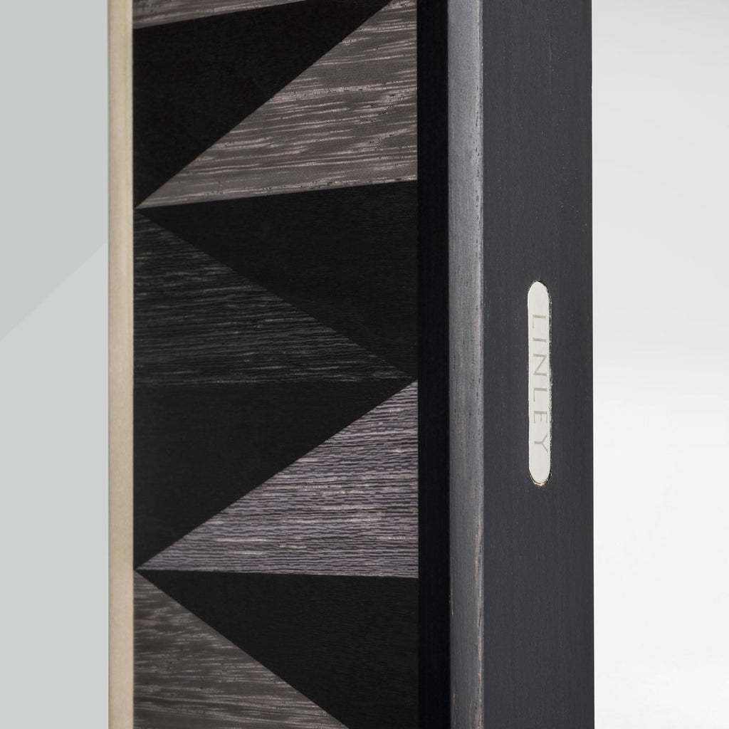 Henley Triangle Monochrome Full Length Mirror