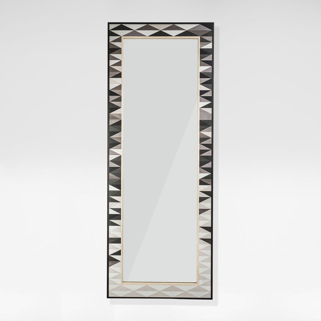 Henley Triangle Monochrome Full Length Mirror