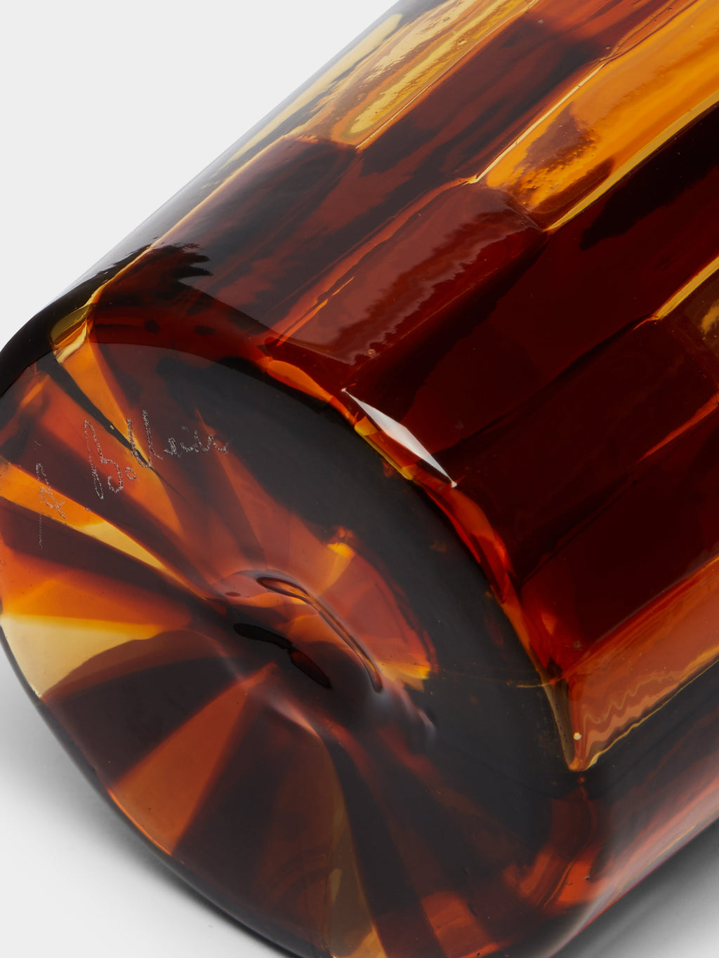 Acquamarina Hand-Blown Murano Glass Vase (10in/25cm)