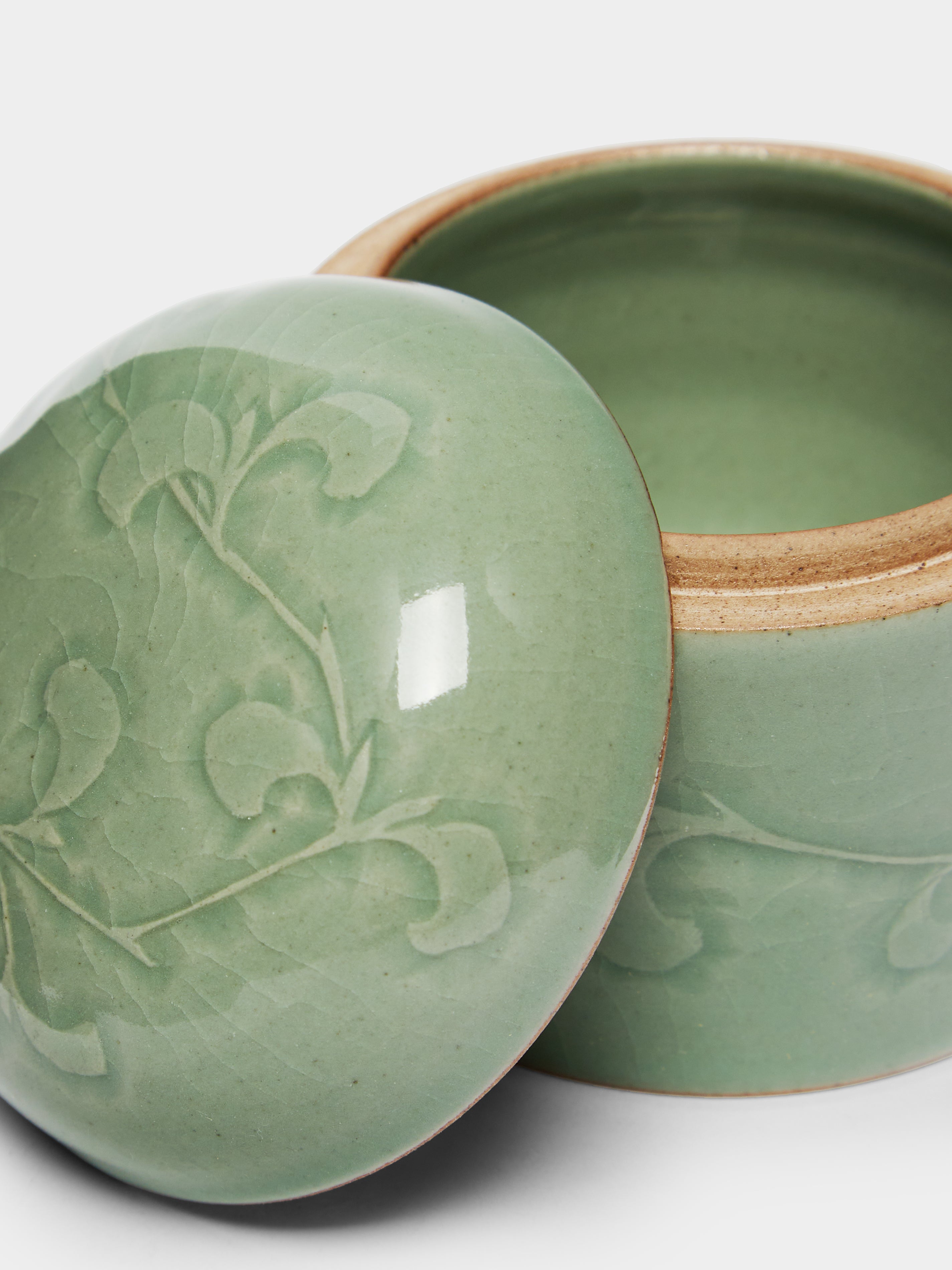 Celadon Lidded Jar