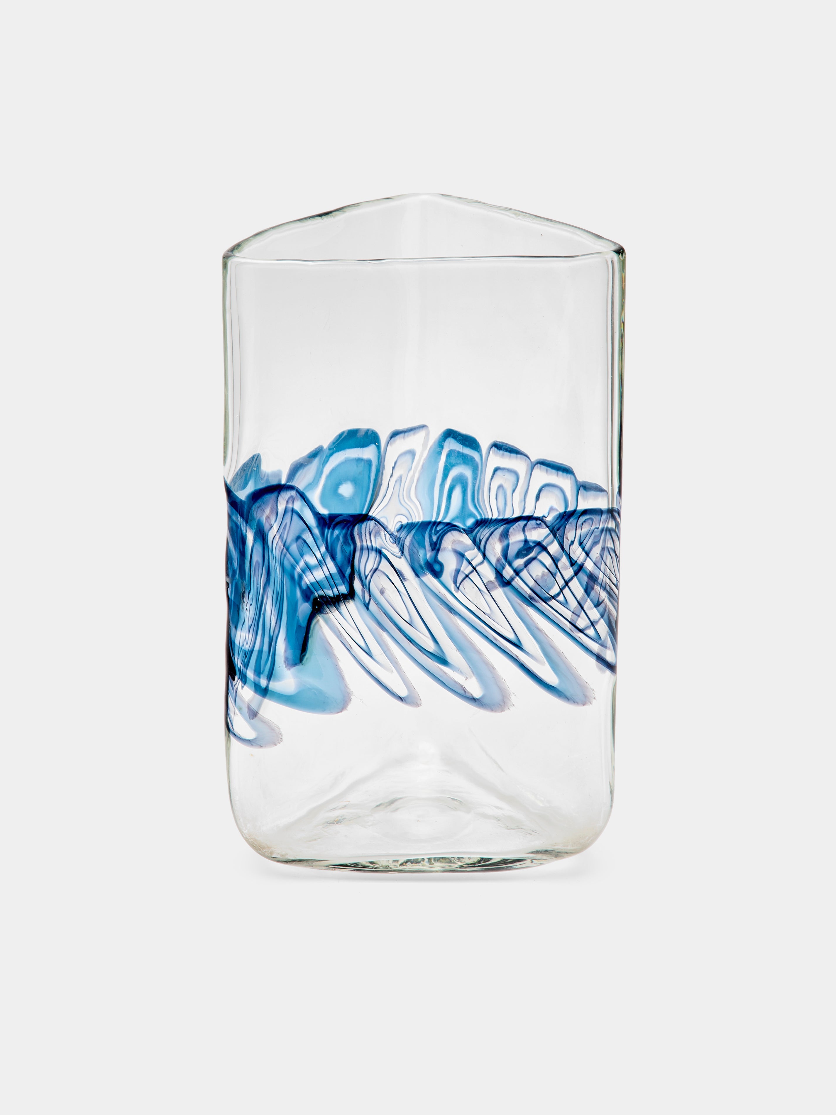 1960s Gianmaria Potenza La Murrina Murano Glass Vase (12in/30cm)