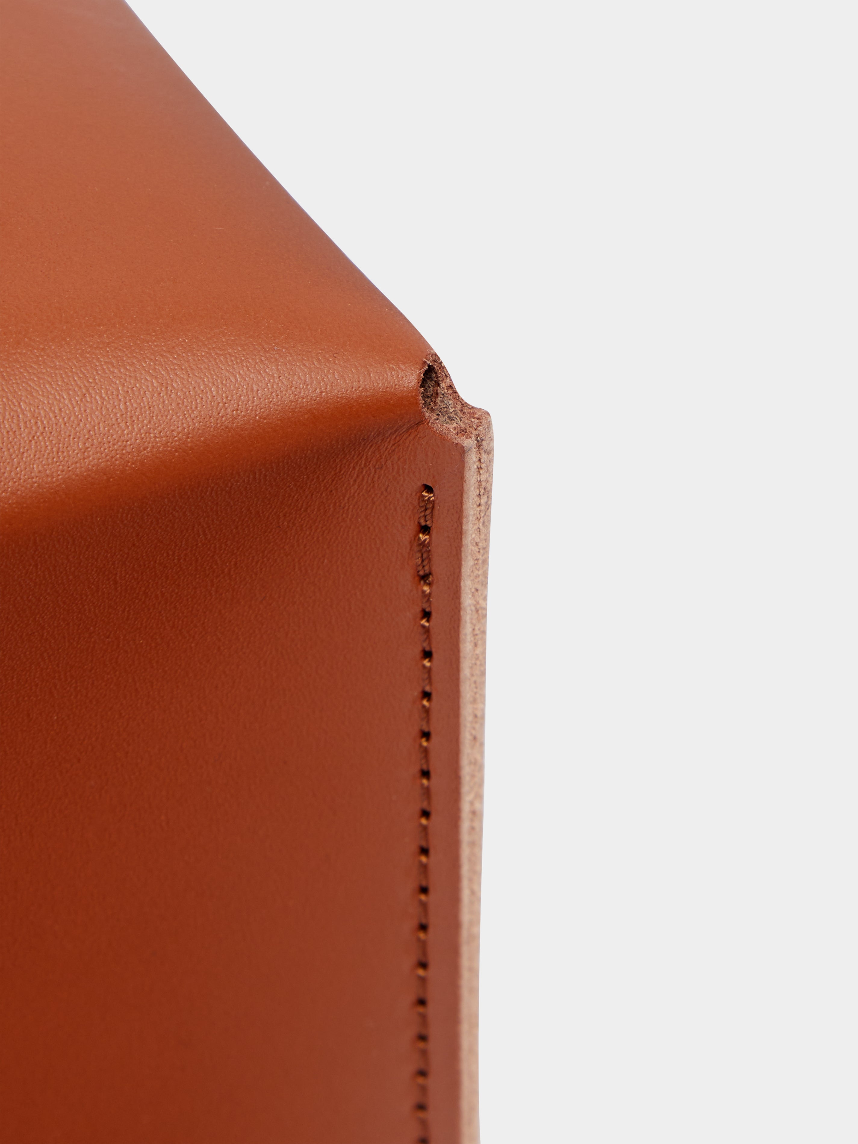 Amsterdam Leather Tissue Box