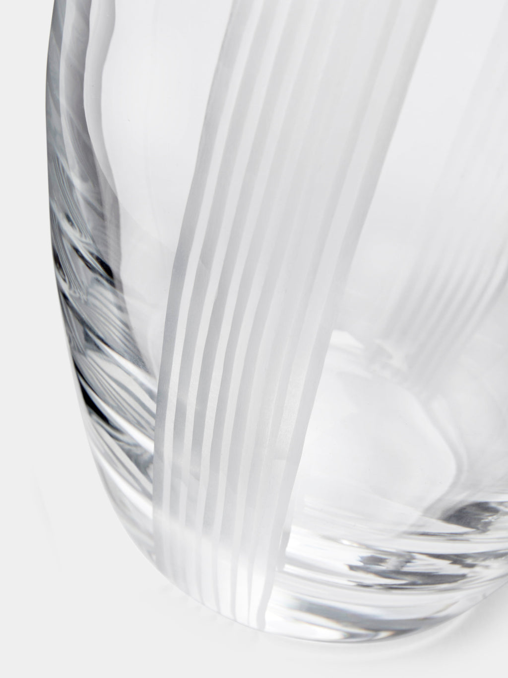 Bande Molate Hand-Blown Murano Glass Vase (11.5in/29cm)