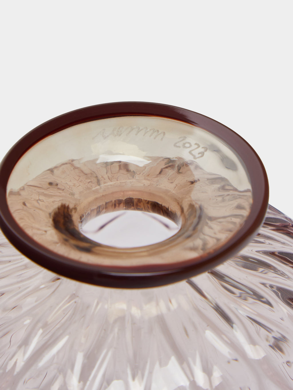 Monofiore Balloton Hand-Blown Murano Glass Bud Vase (4.5in/11cm)