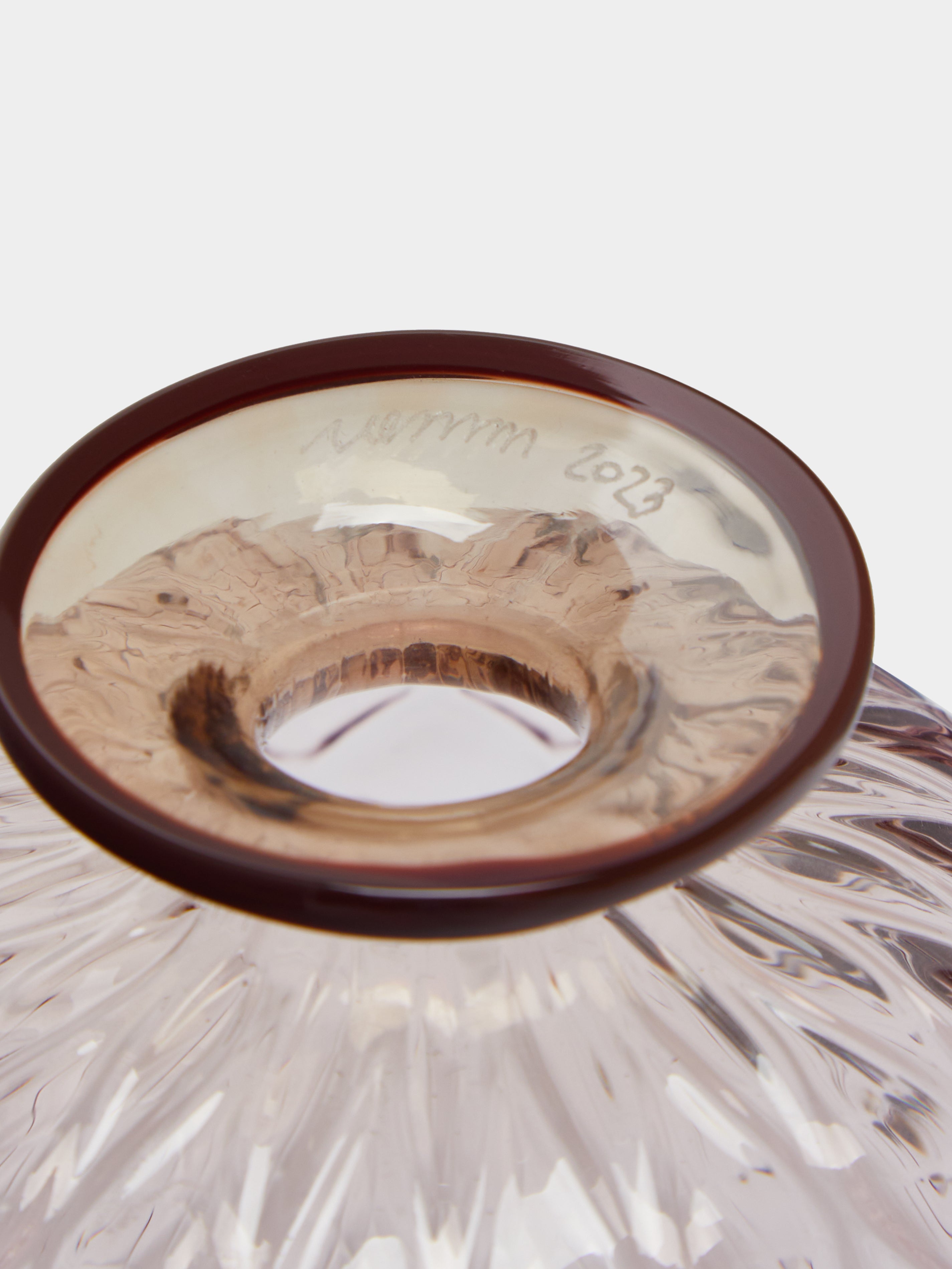 Monofiore Balloton Hand-Blown Murano Glass Bud Vase (4.5in/11cm)