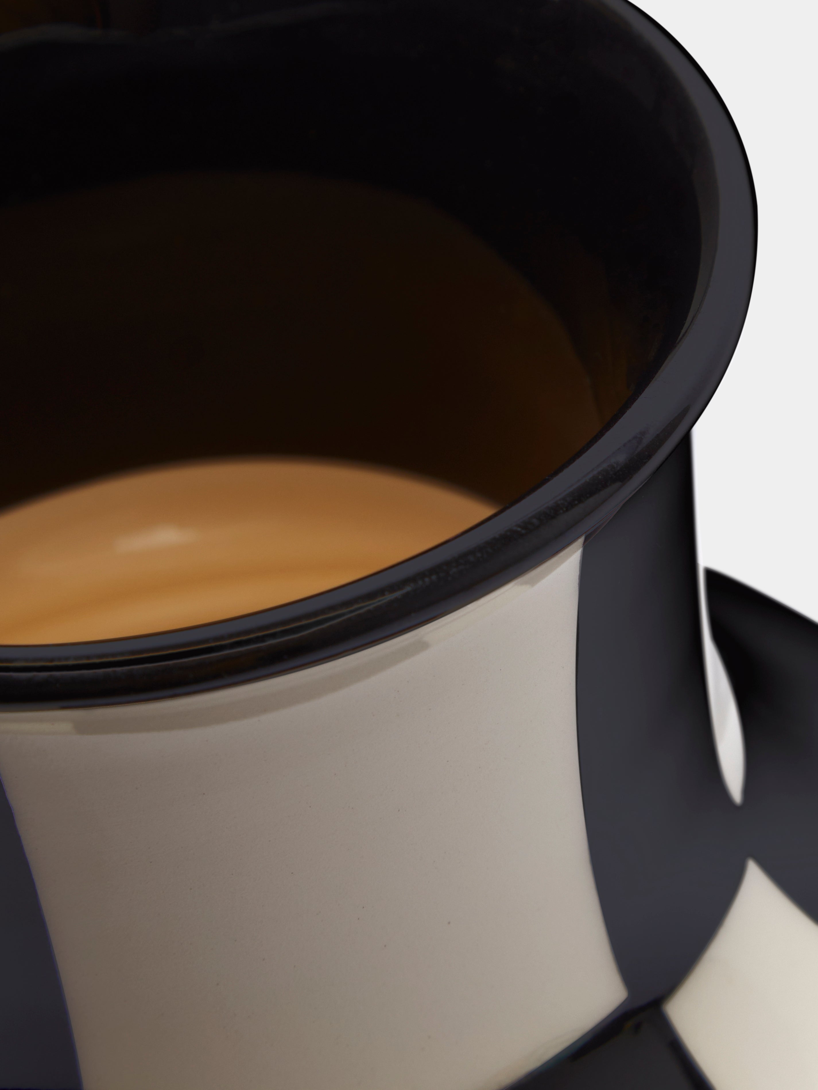 Ritzen Hand-Painted Ceramic Vase (8in/21cm)