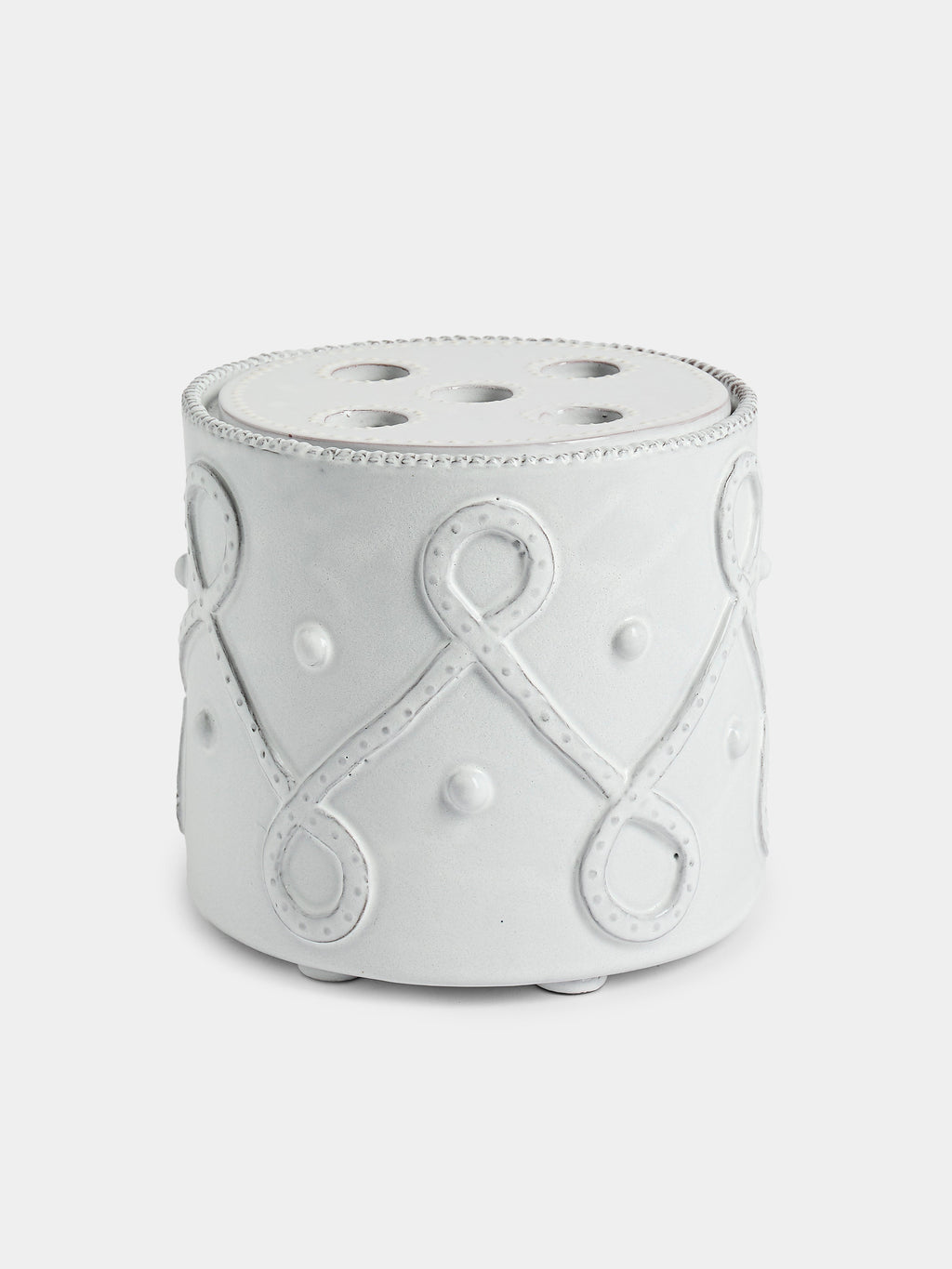 Hand-Built Ceramic Bough Vase (9in/23cm)