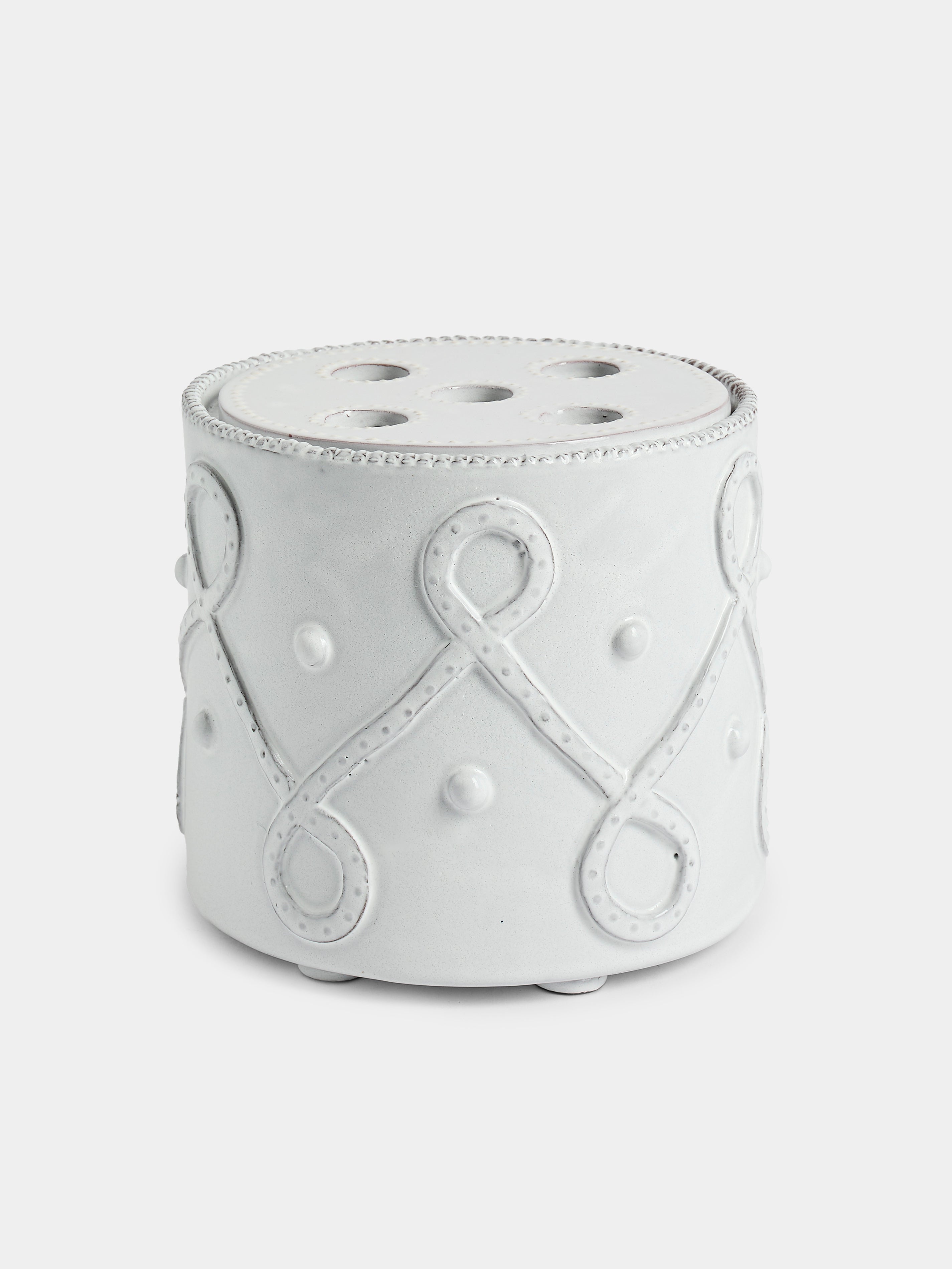 Hand-Built Ceramic Bough Vase (9in/23cm)