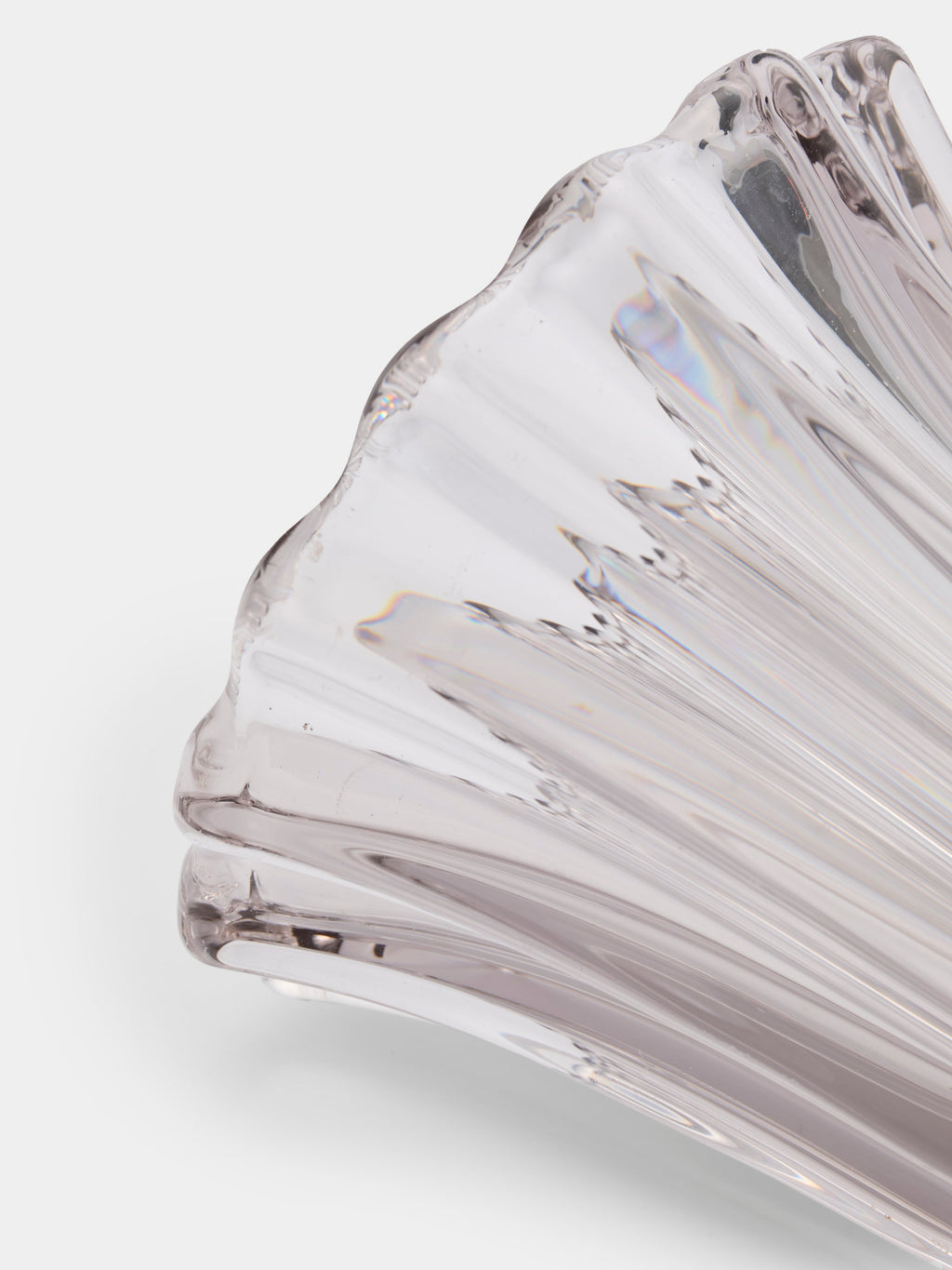 1930s Daum Crystal Vase (8in/20cm)