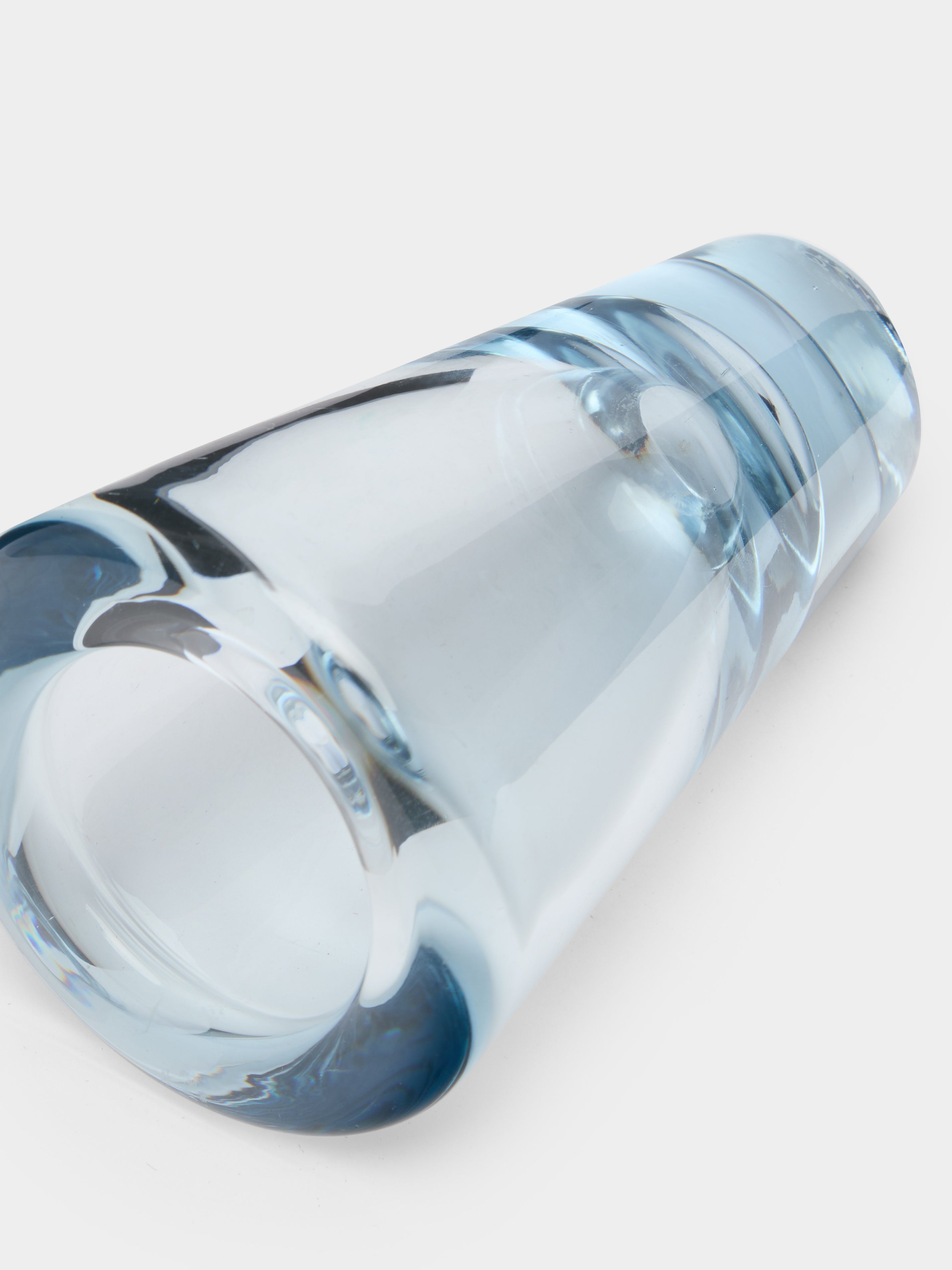 1950s Holmegaard Crystal Bud Vase (5in/13cm)