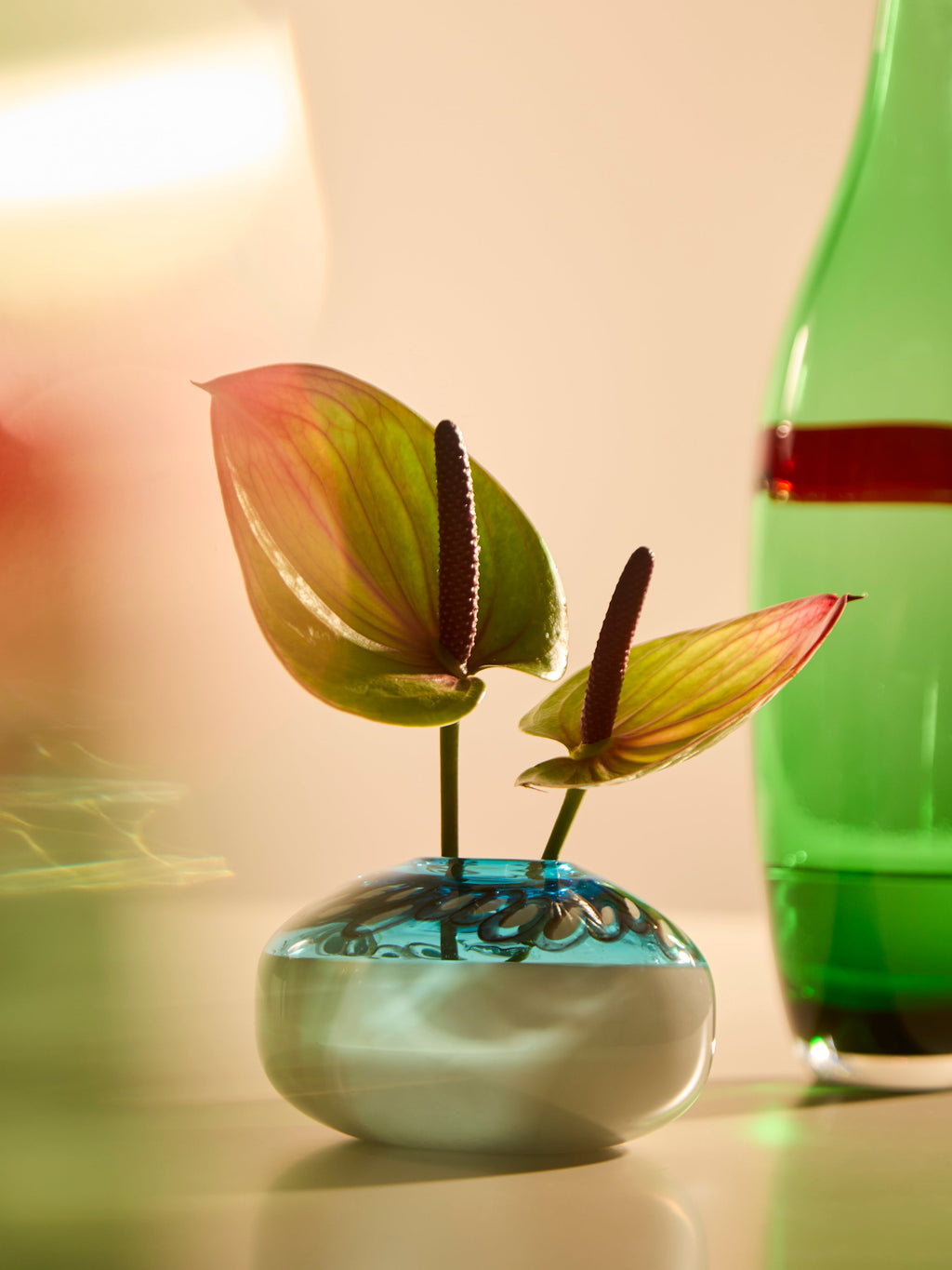 1965 Anzolo Fuga Murano Glass Vase (5in/13cm)