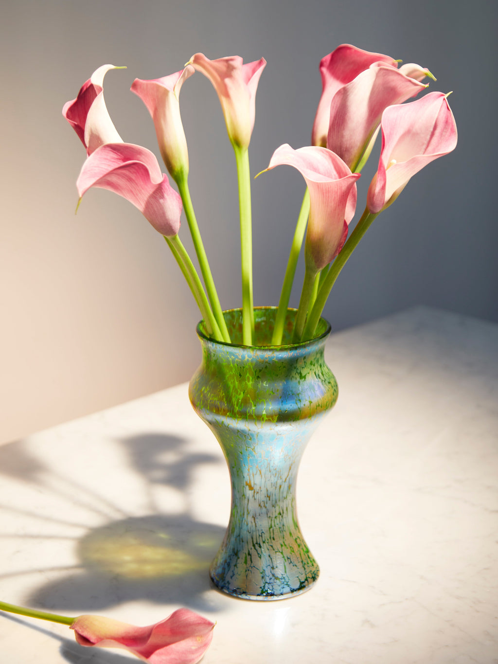 1900s Johann Loetz Glass Vase (10in/26cm)