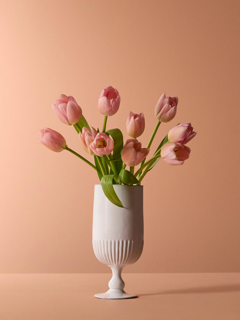 Victoria Hand-Glazed Ceramic Vase (9in/23.5cm)