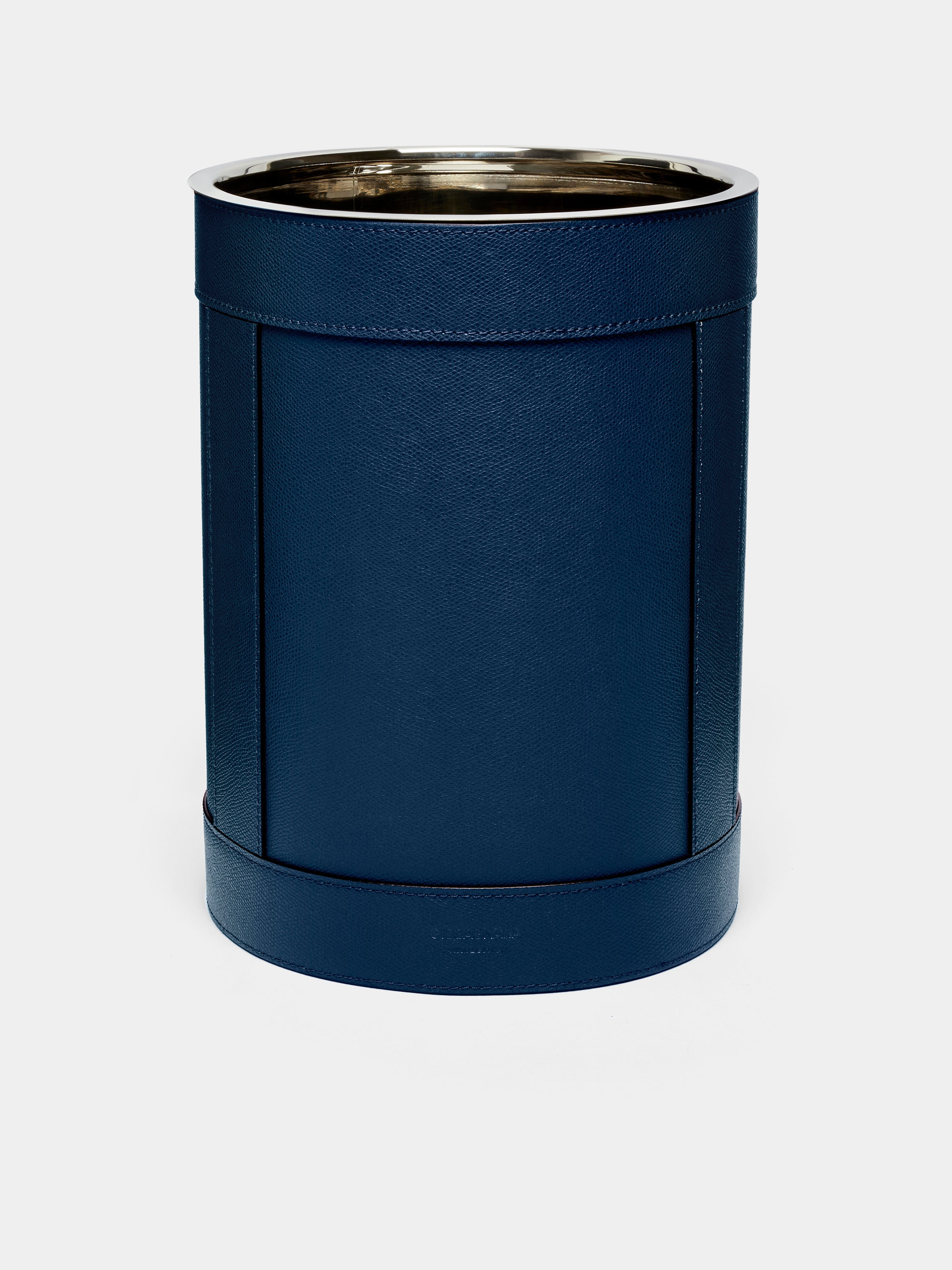 Brus Leather Wastepaper Bin