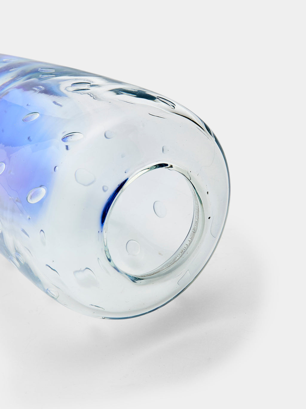 1950s Bullicante Murano Glass Vase (8in/20cm)