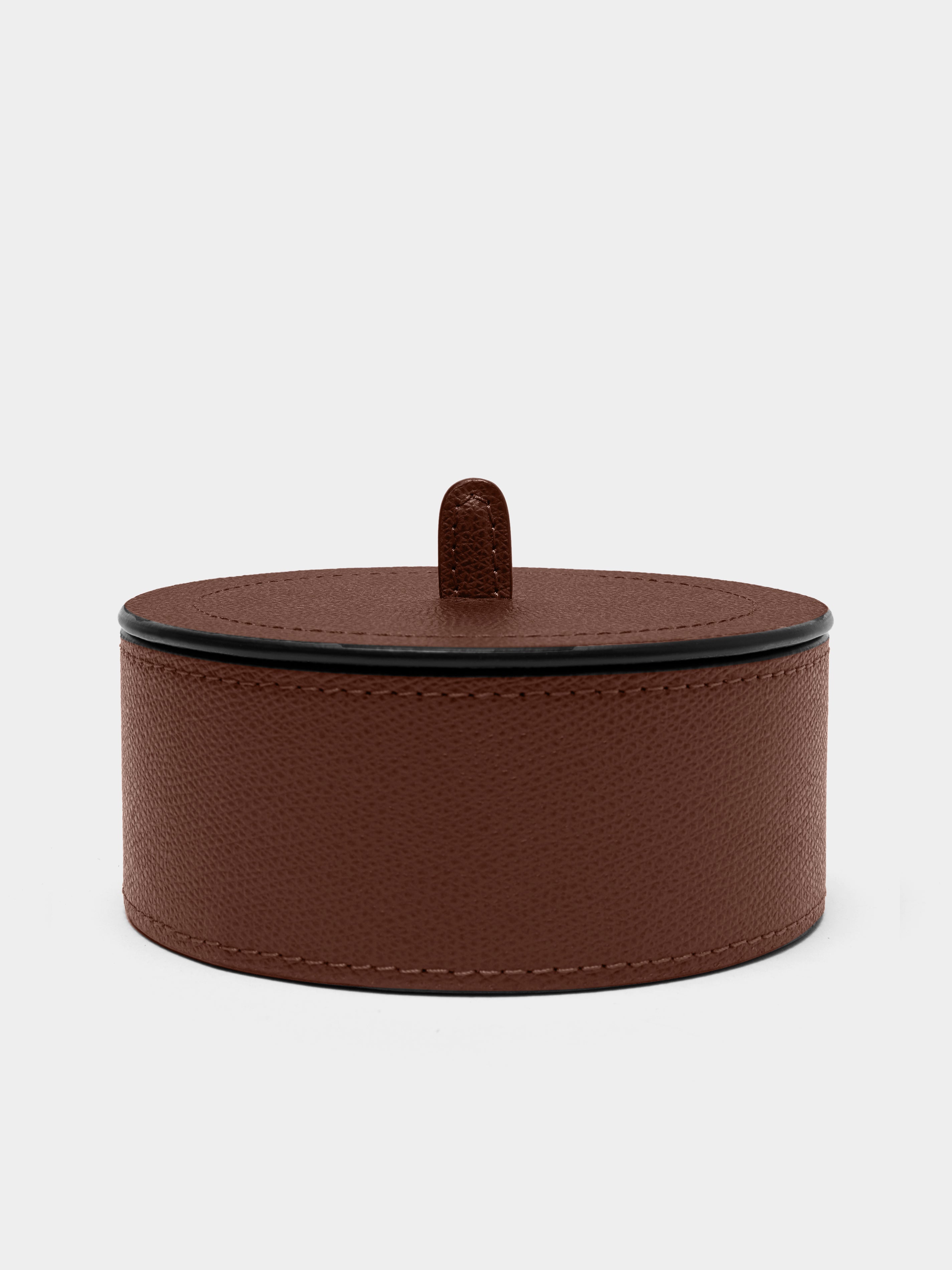 Harris Leather Medium Trinket Box