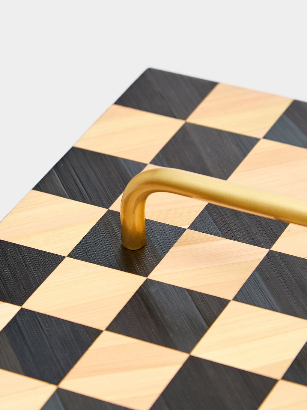 Weave Rye Straw Inlay Wood Box