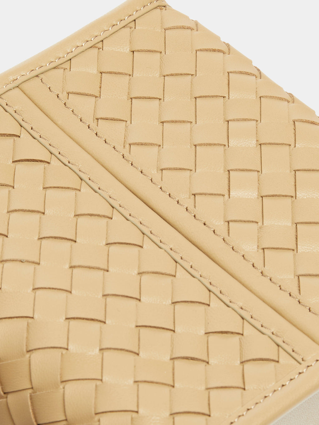 Woven Leather Tissue Box