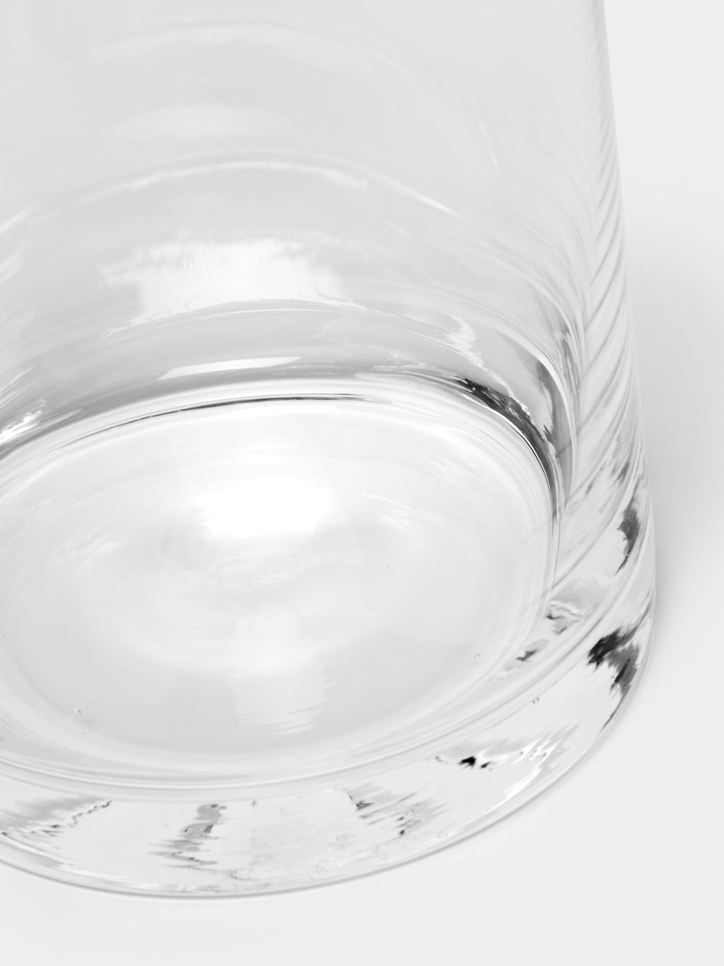 Hand-Blown Crystal Lupine Vase (8in/20cm)