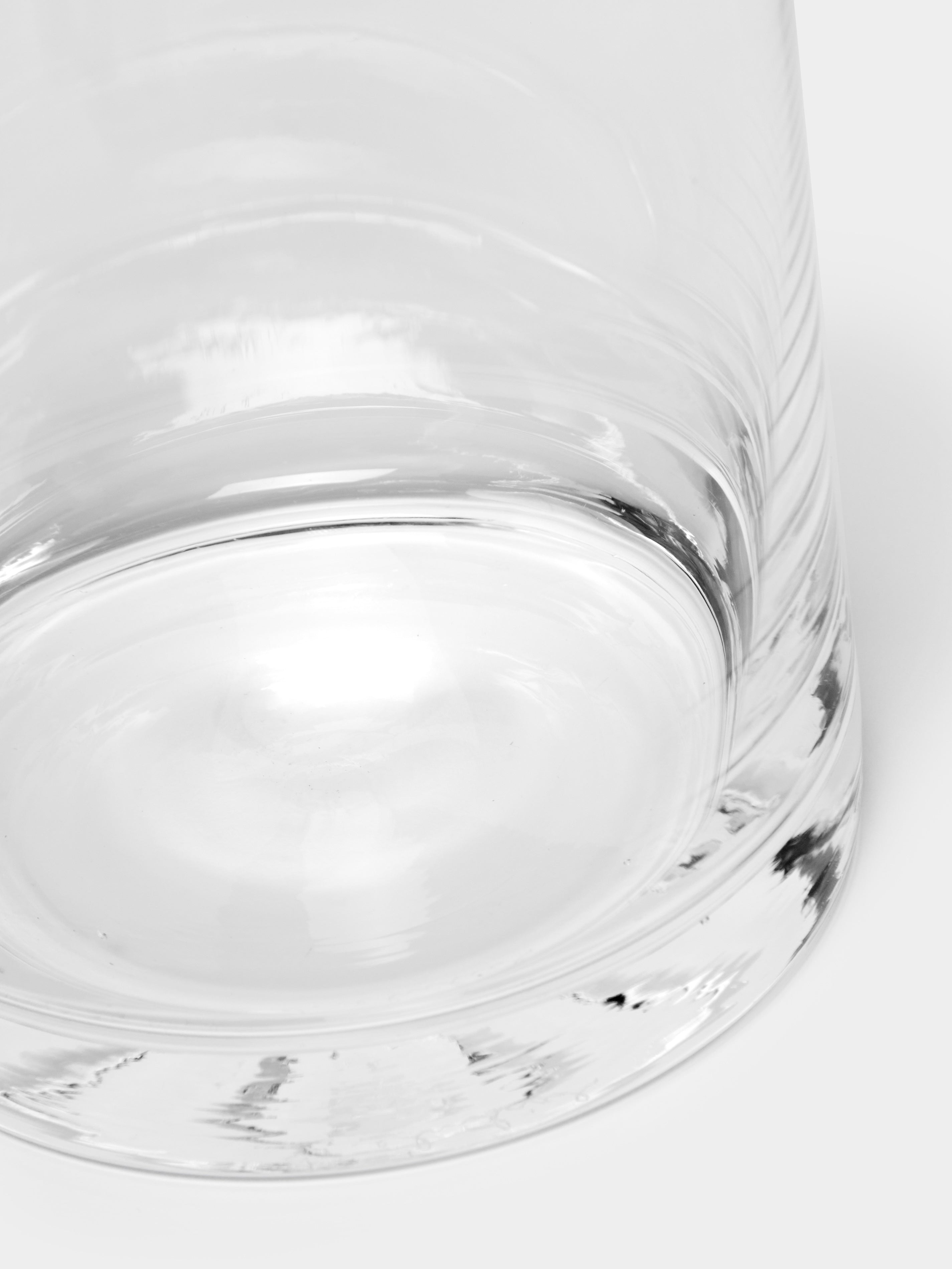 Hand-Blown Crystal Lupine Vase (8in/20cm)