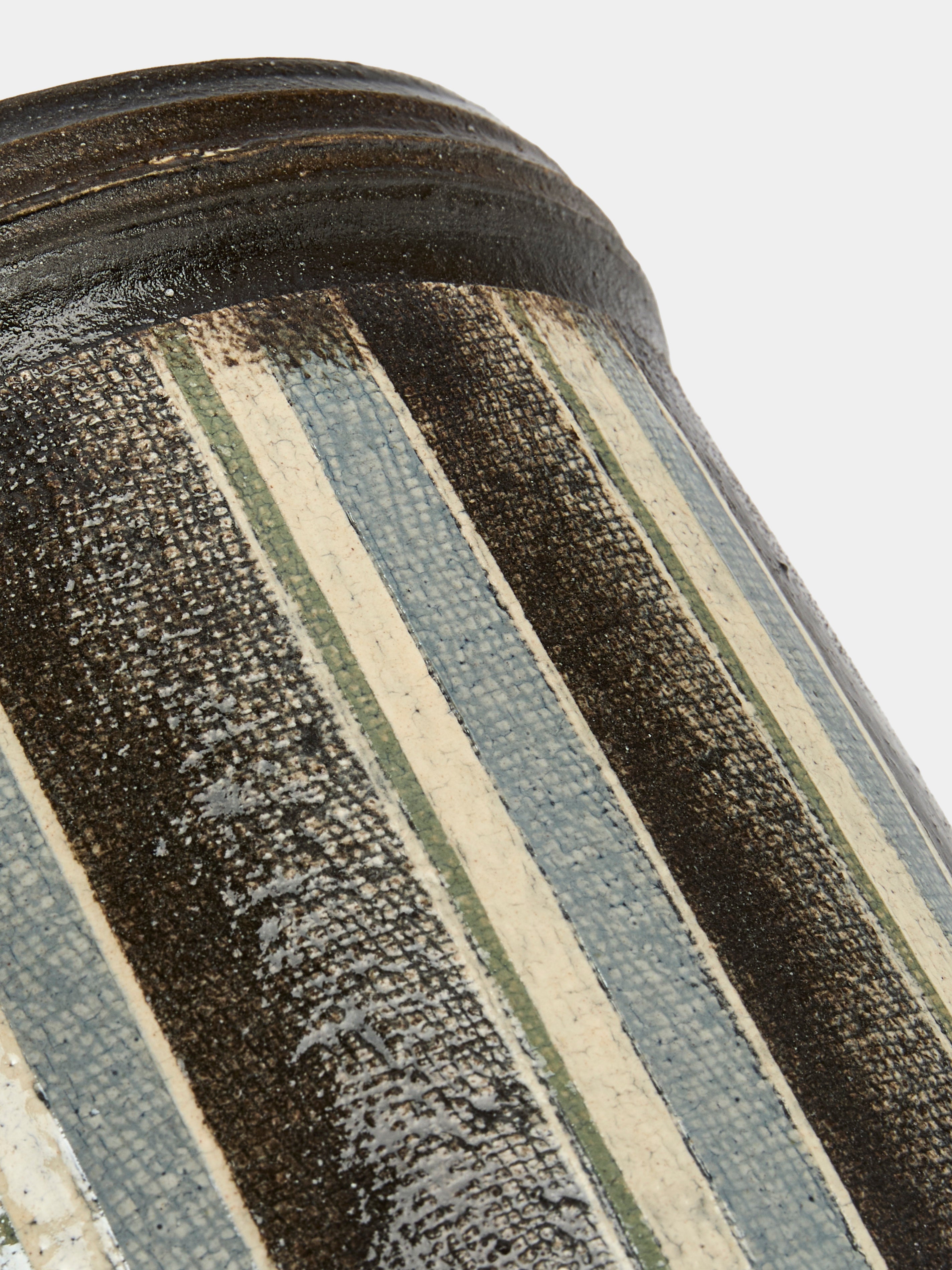 Textured Ceramic Water Jar