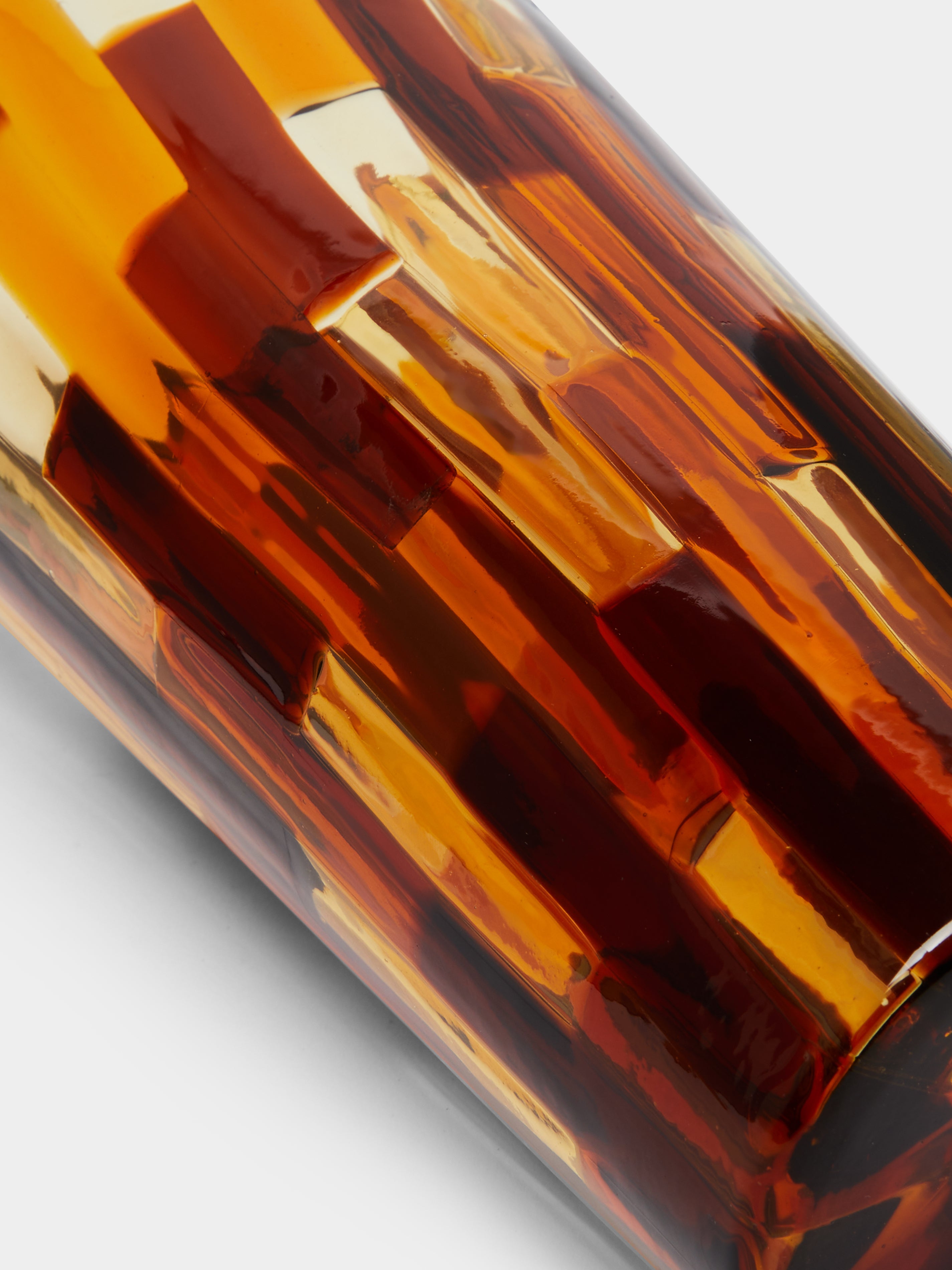 Acquamarina Hand-Blown Murano Glass Vase (10in/25cm)