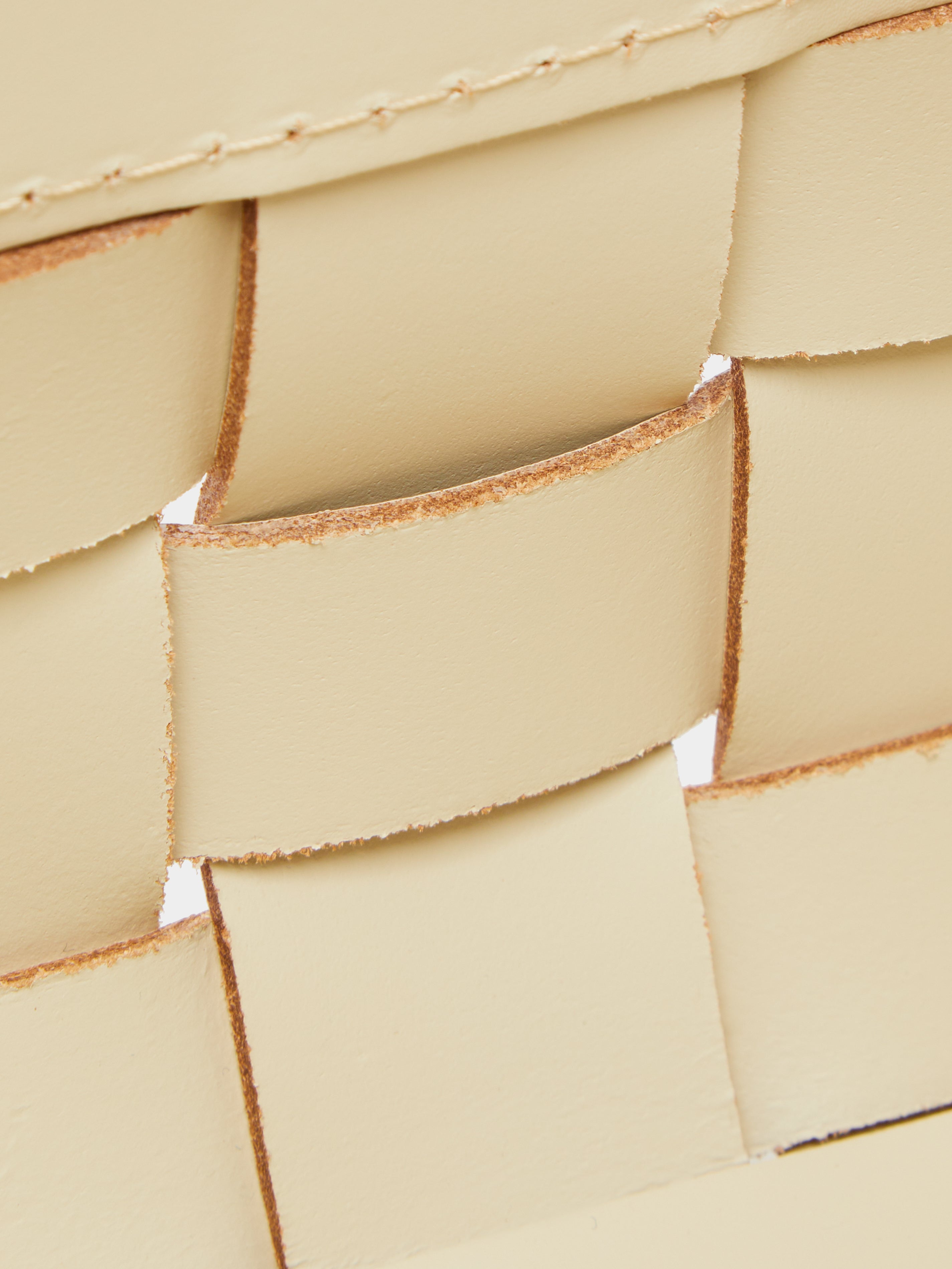 Barcelona Water-Resistant Leather Large Towel Basket