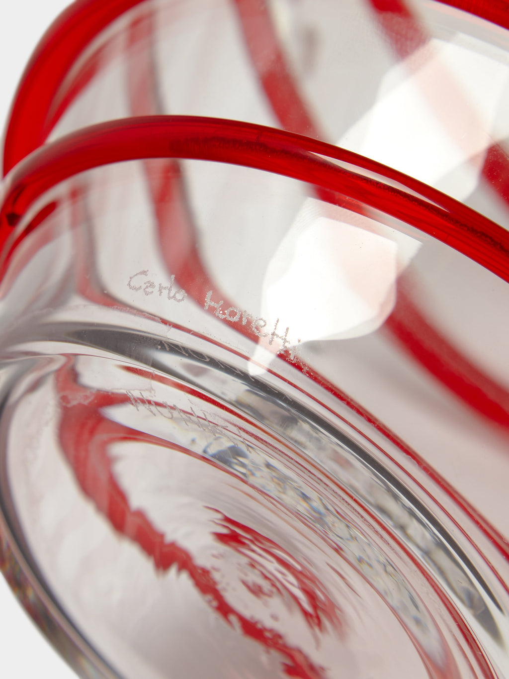 Nunki Hand-Blown Murano Glass Vase (8in/20cm)