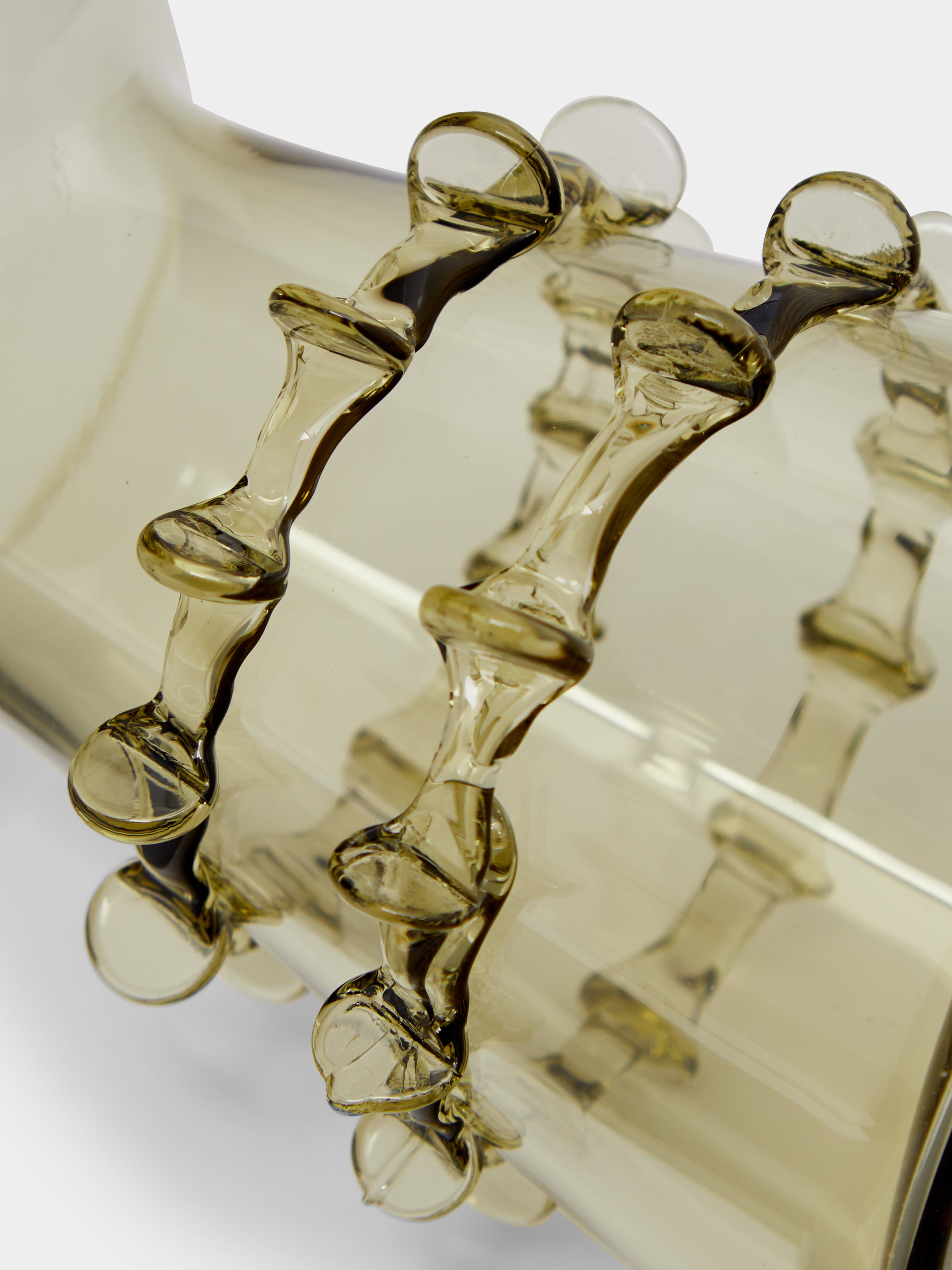 Hand-Blown Glass Bud Vases – 5in/13cm (Set of 4)