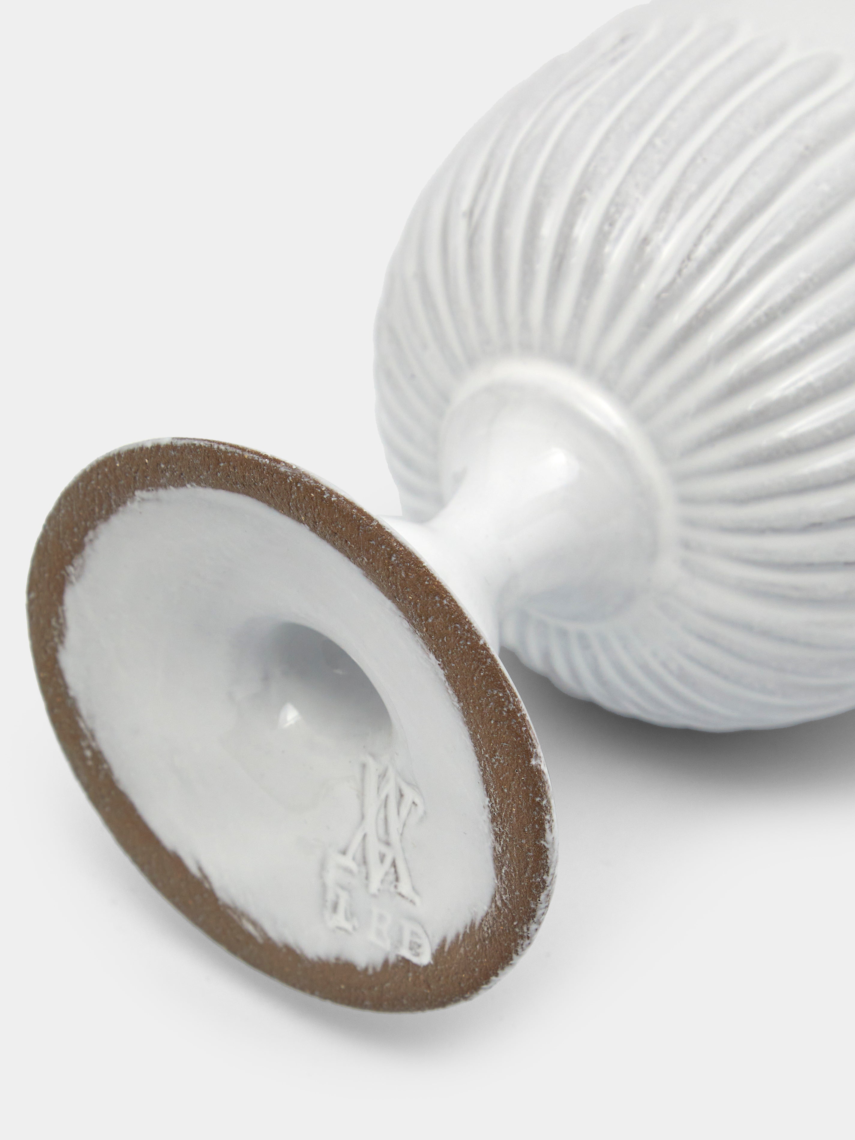 Victoria Hand-Glazed Ceramic Vase (9in/23.5cm)