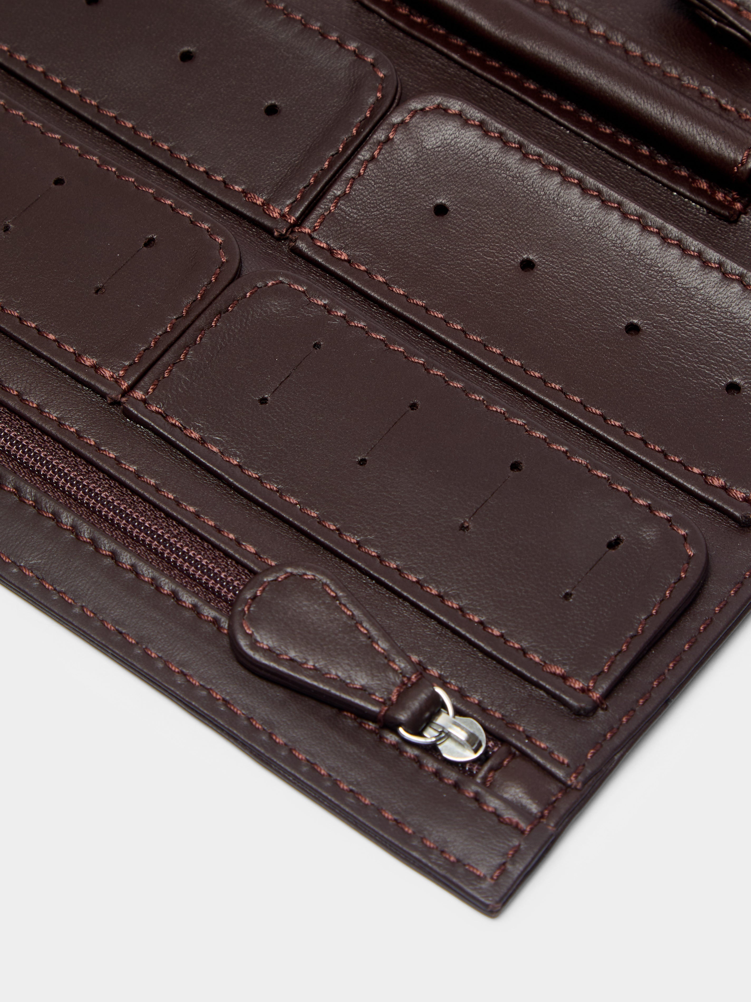 Leather Travel Jewelry Case