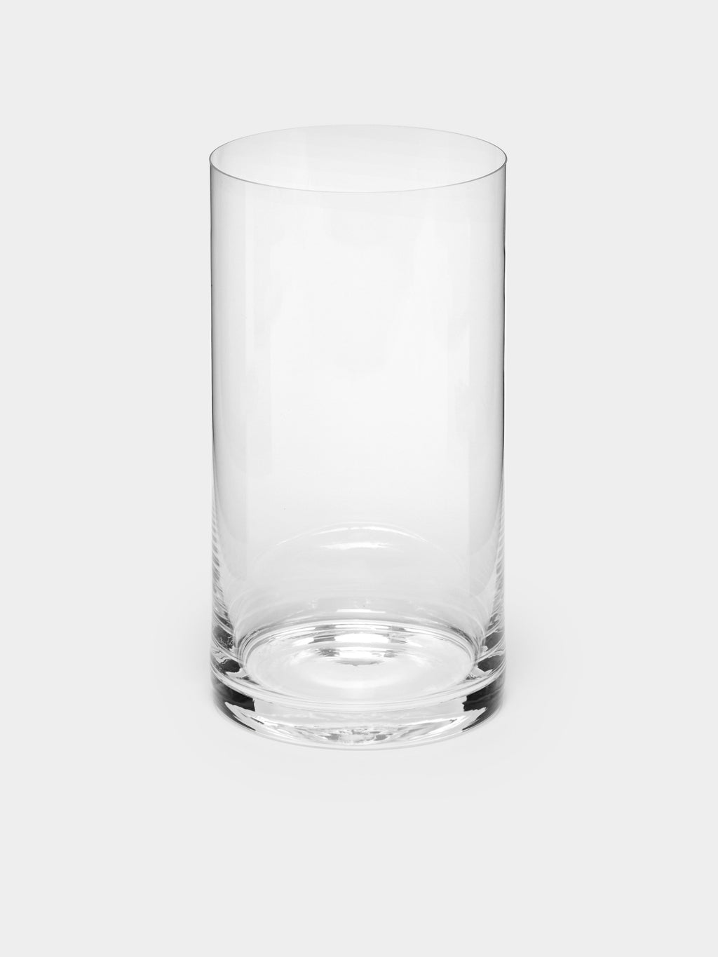 Hand-Blown Crystal Lupine Vase (8in/20cm)