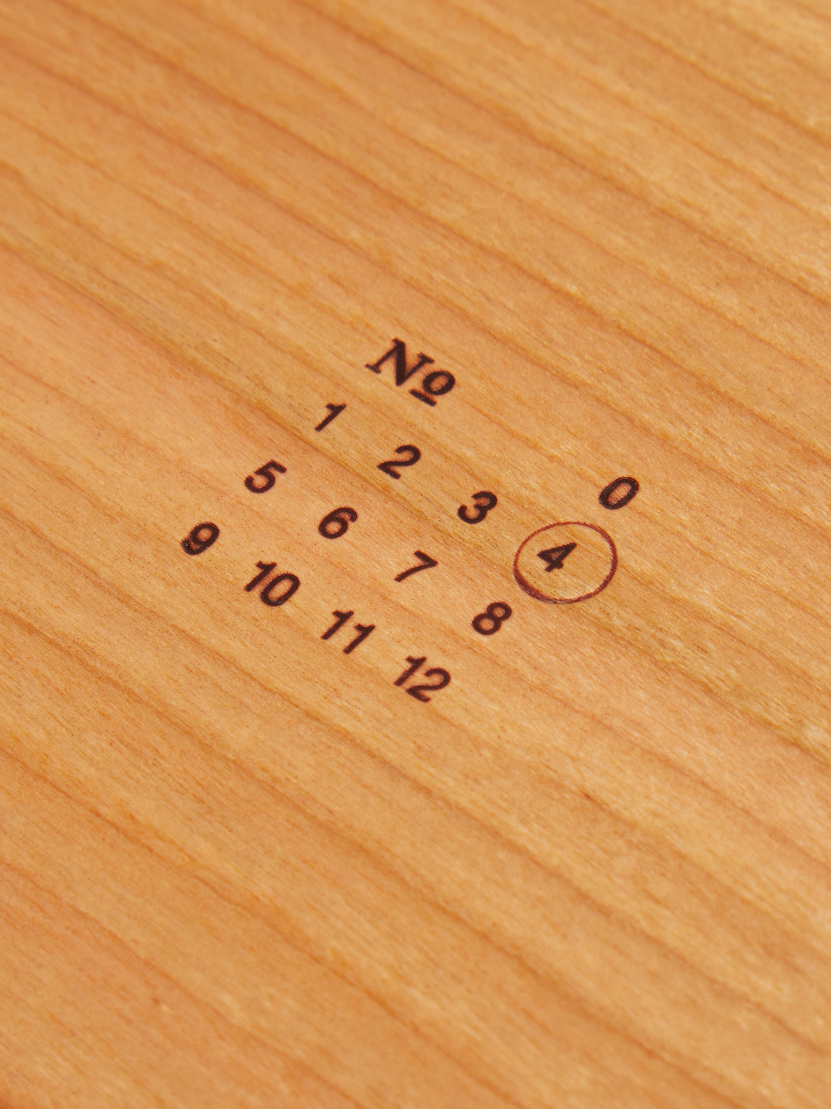 Hand-Carved Cherry Wood Medium Box