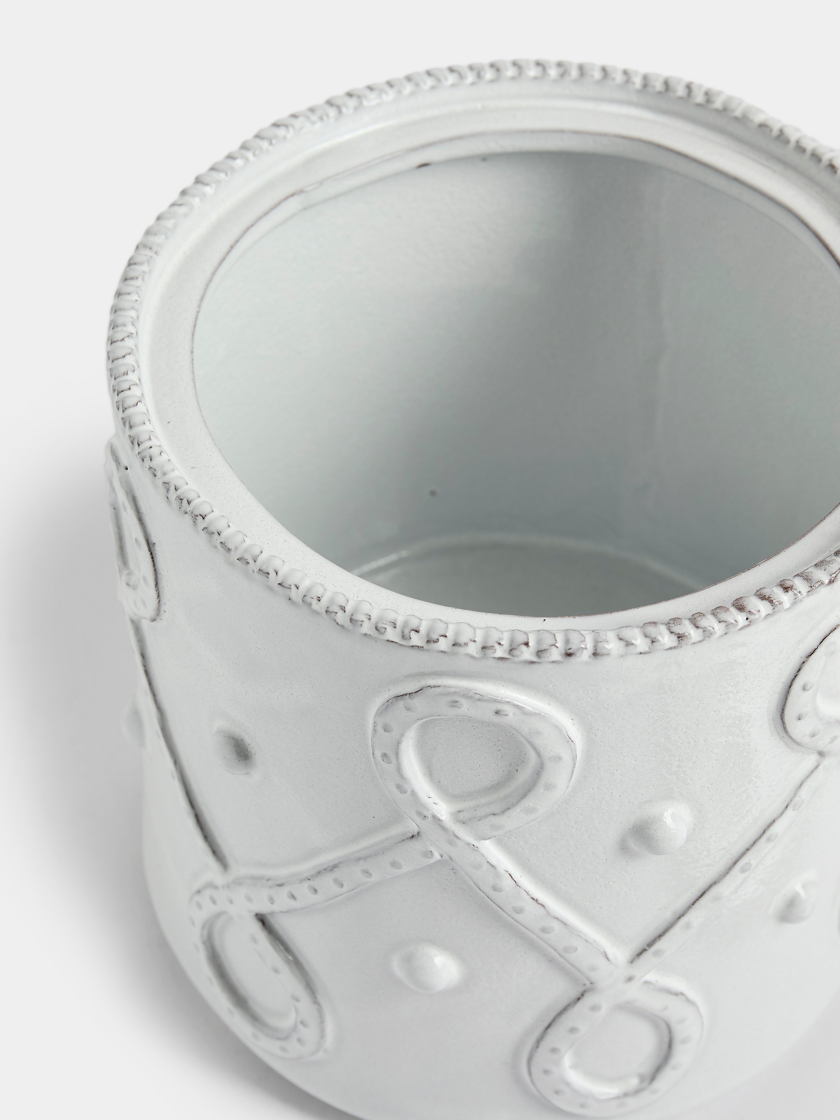 Hand-Built Ceramic Bough Vase (9in/23cm)