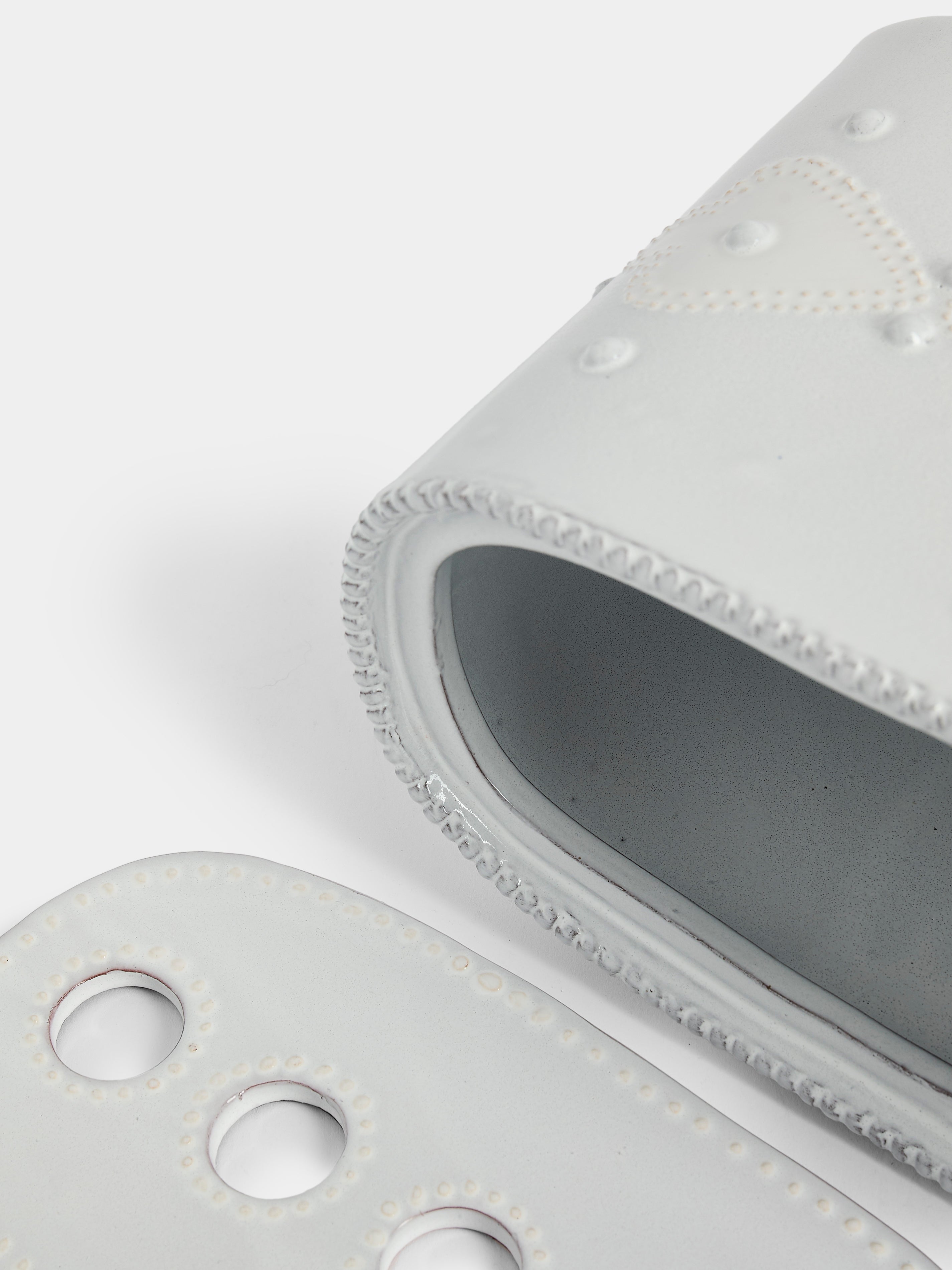 Hand-Built Ceramic Bough Vase (7in/17.5cm)