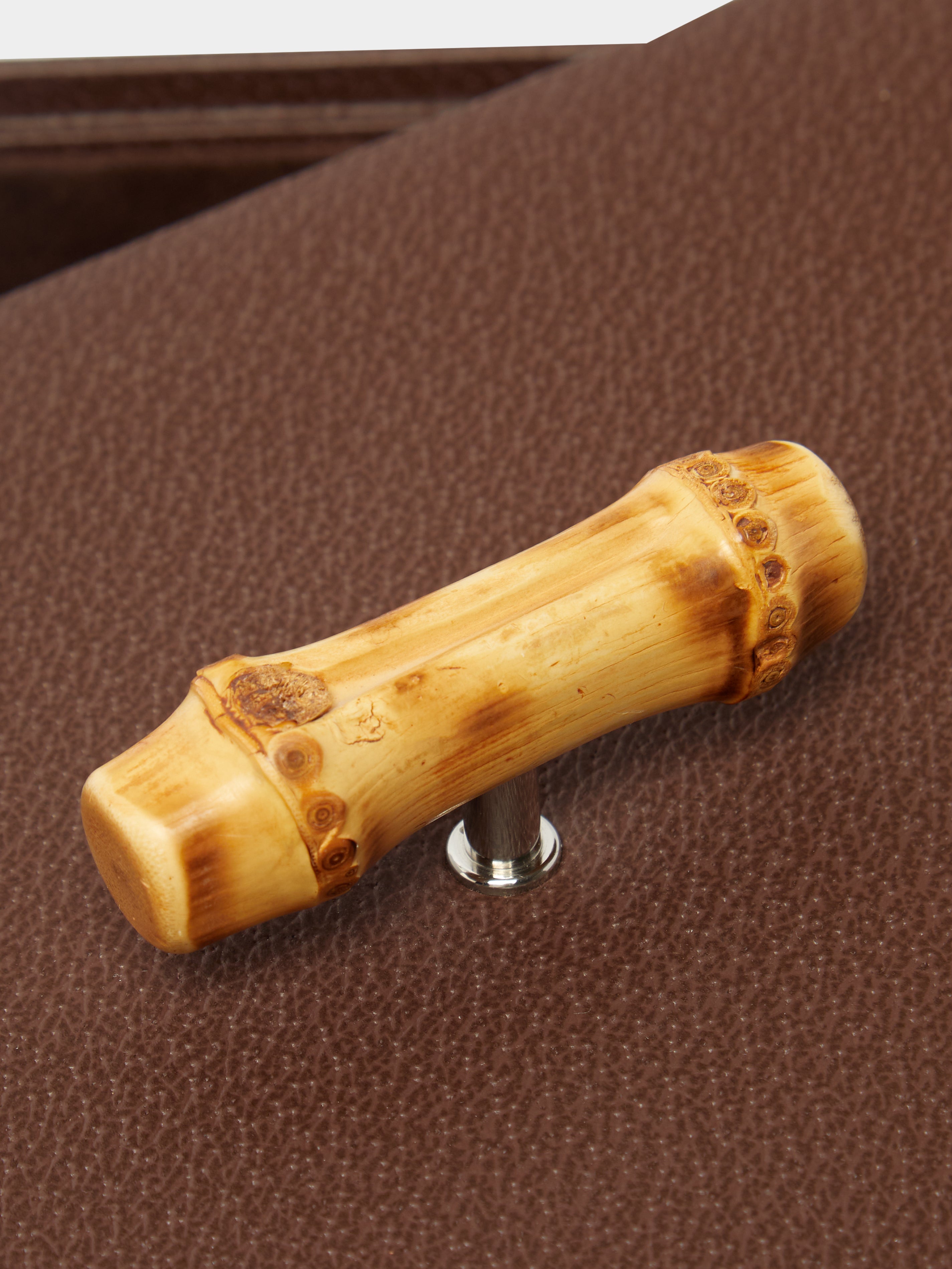 Bamboo Leather Jewelry and Watch Box