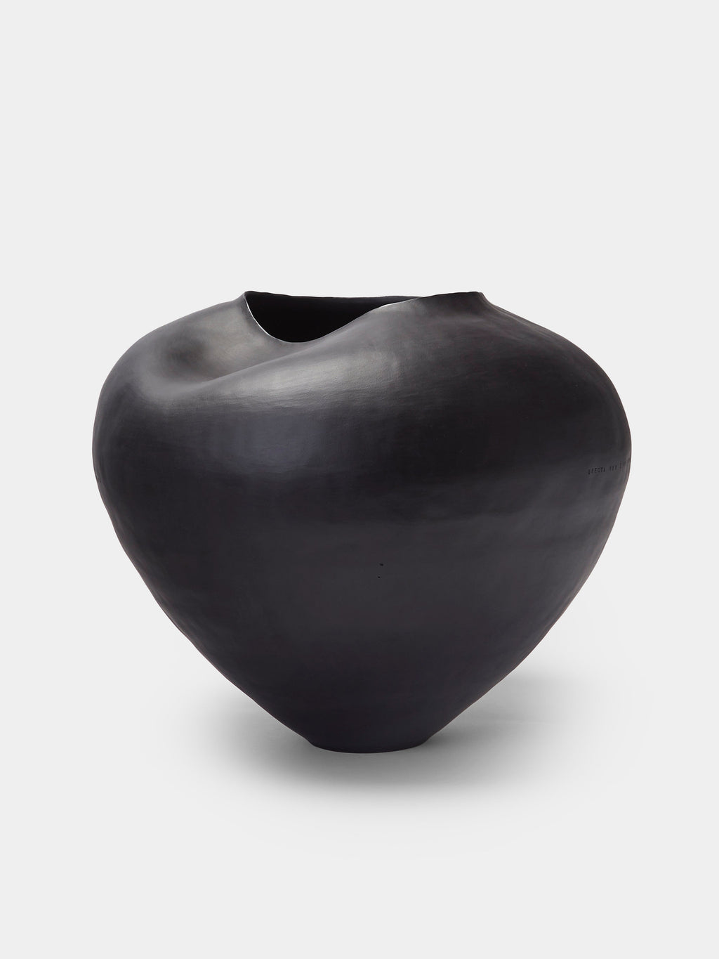Hand-Formed Stoneware Vase (13.5in/34cm)