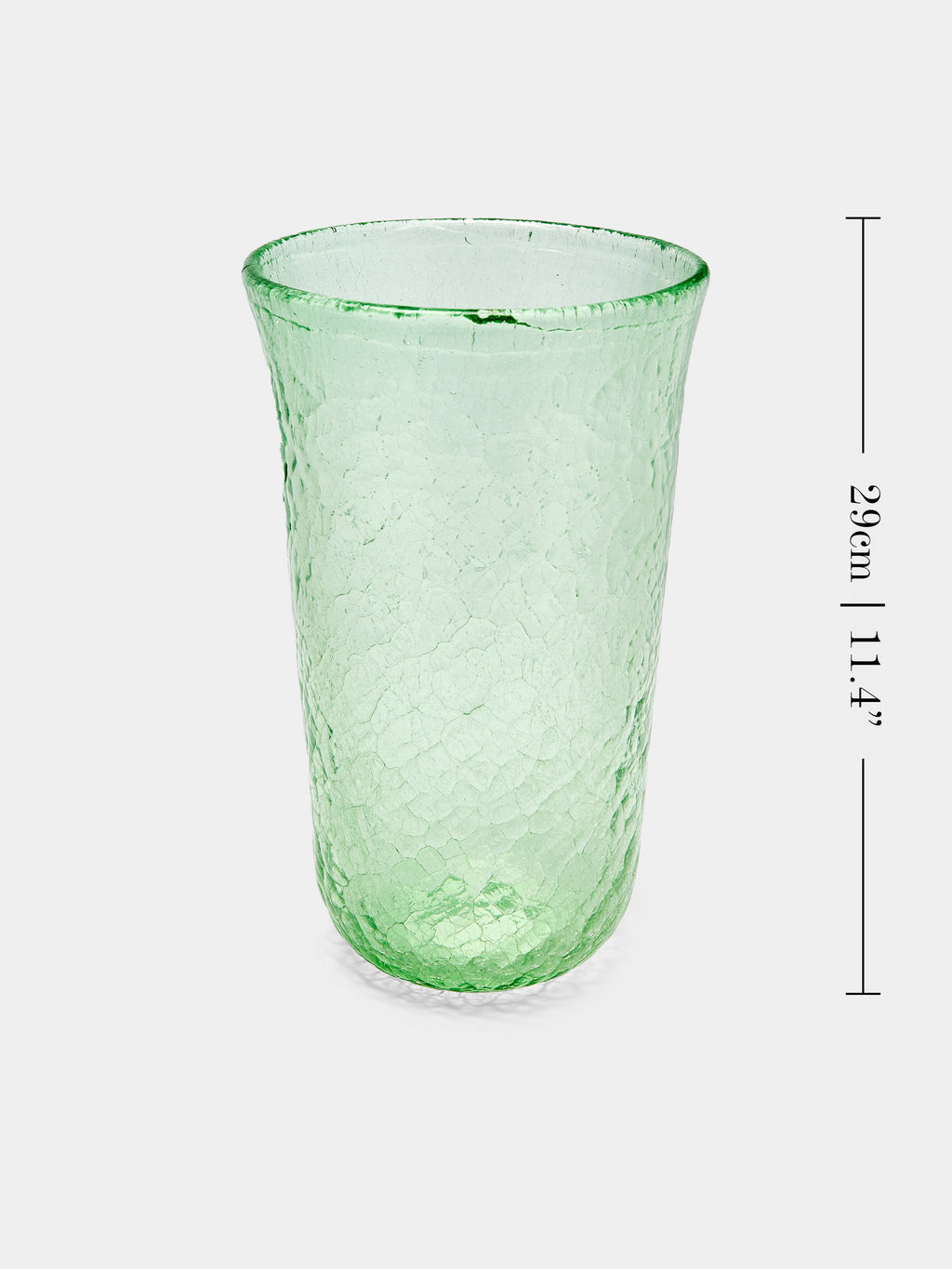 1960s Murano Glass Vase (11.5in/29cm)