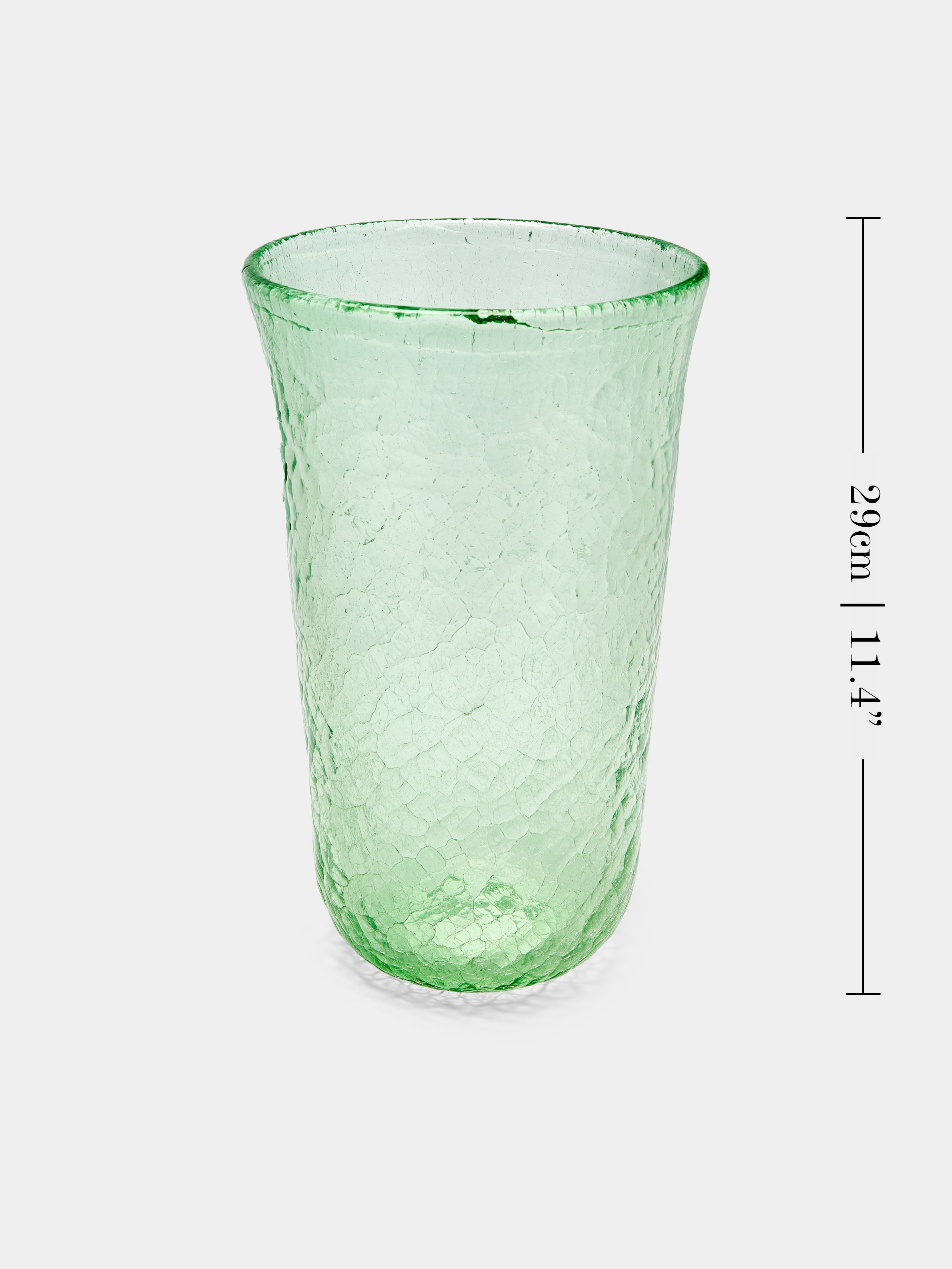 1960s Murano Glass Vase (11.5in/29cm)