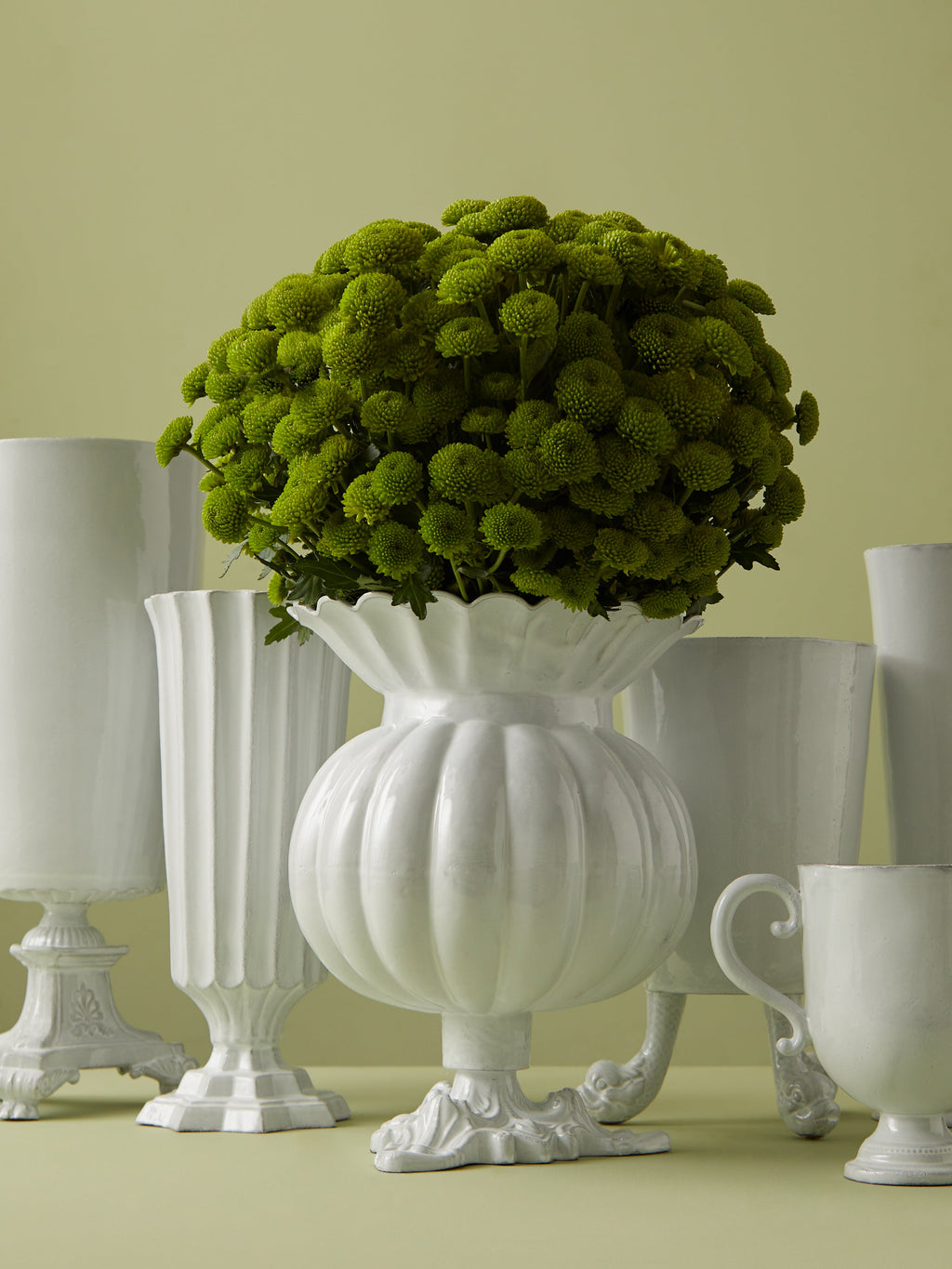 Citrouille Hand-Glazed Ceramic Vase (12in/30cm)