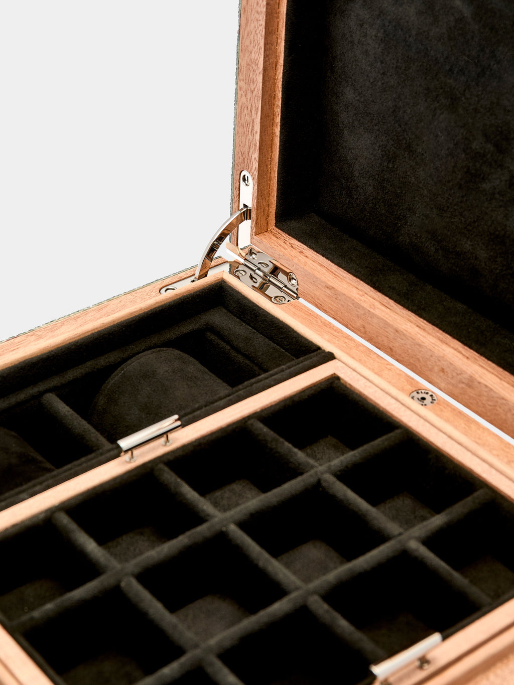 Shagreen Jewelry and Watch Box