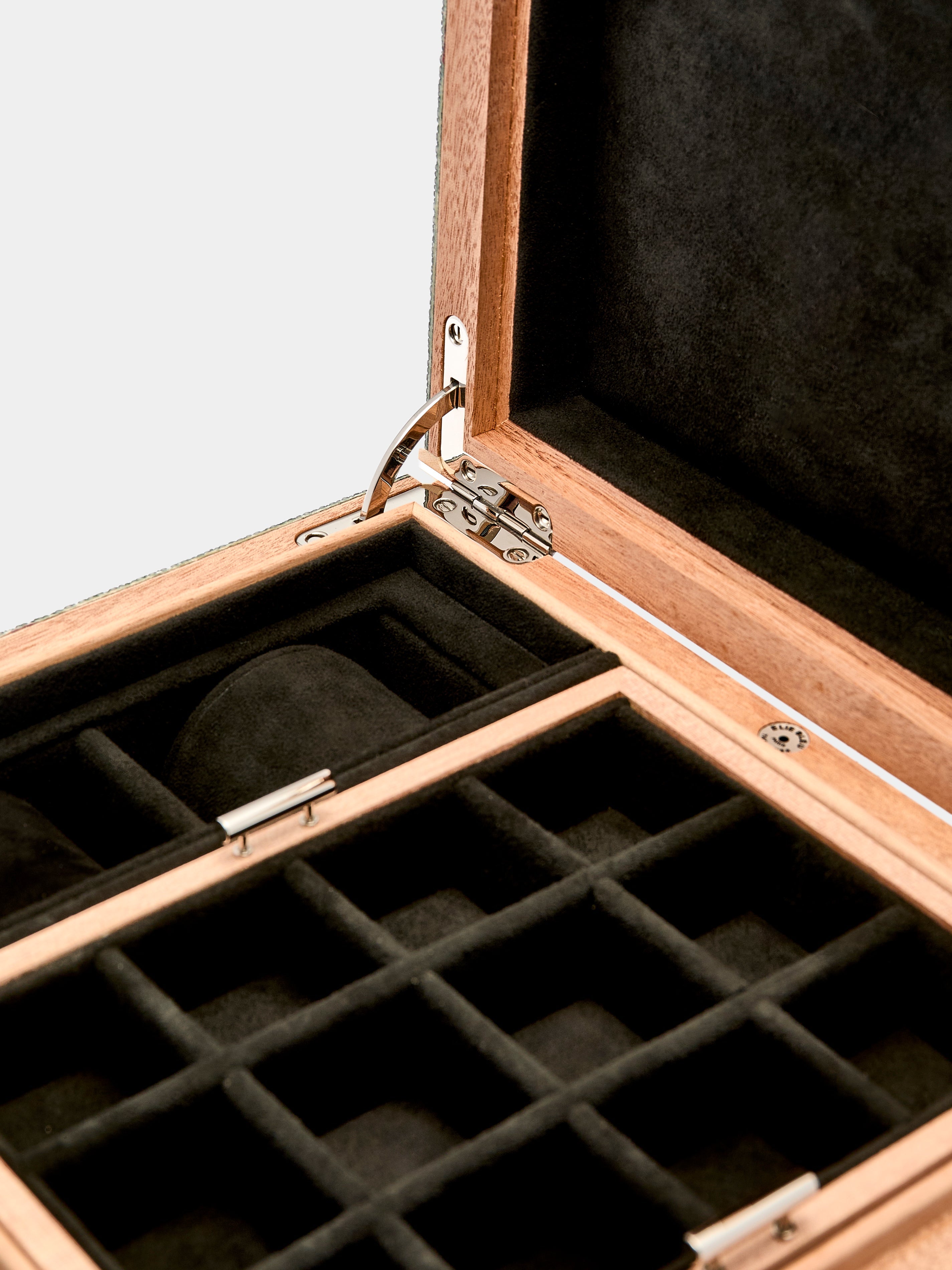 Shagreen Jewelry and Watch Box